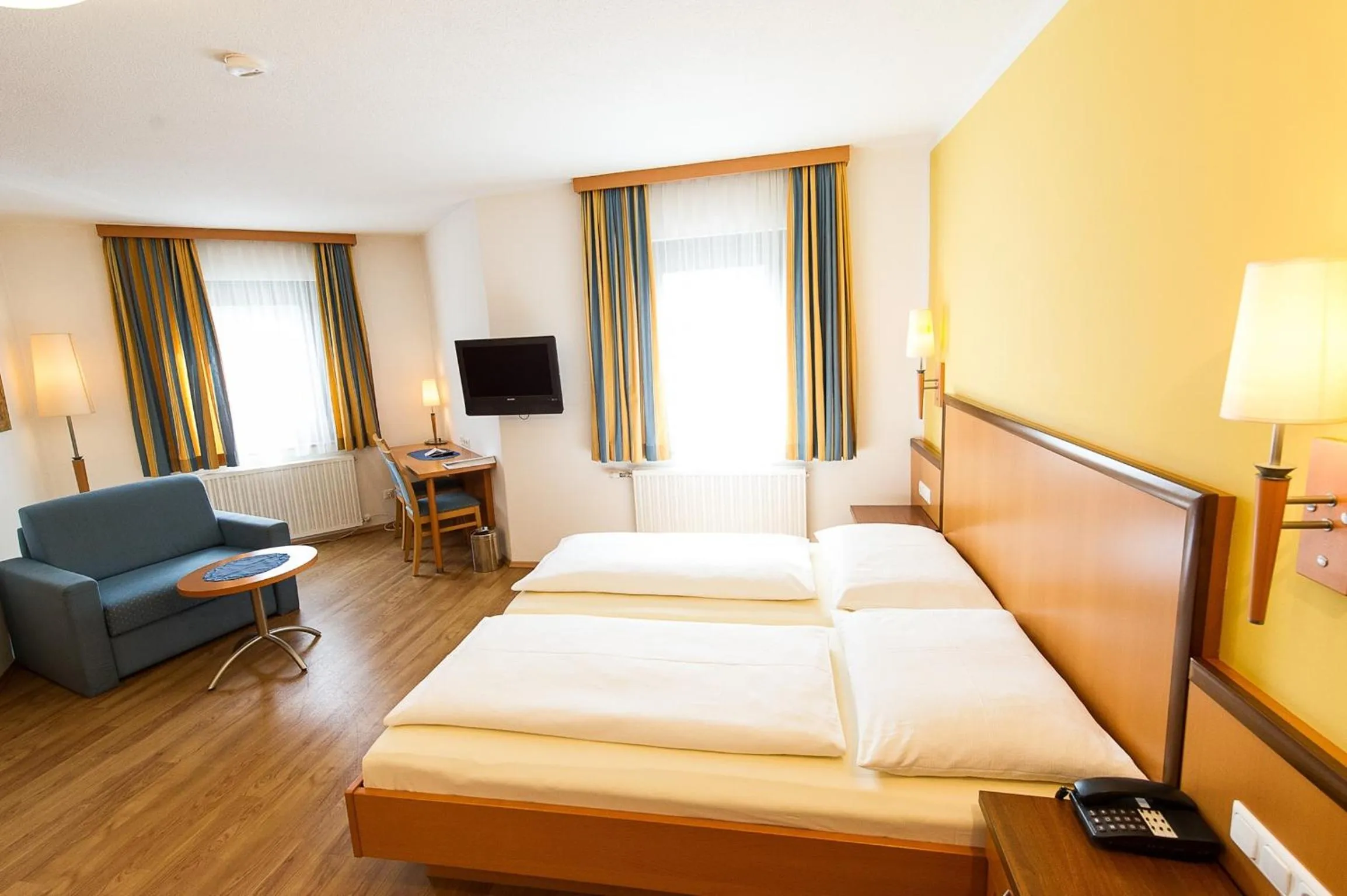 Bedroom, Bed in Gasthof Turmwirt