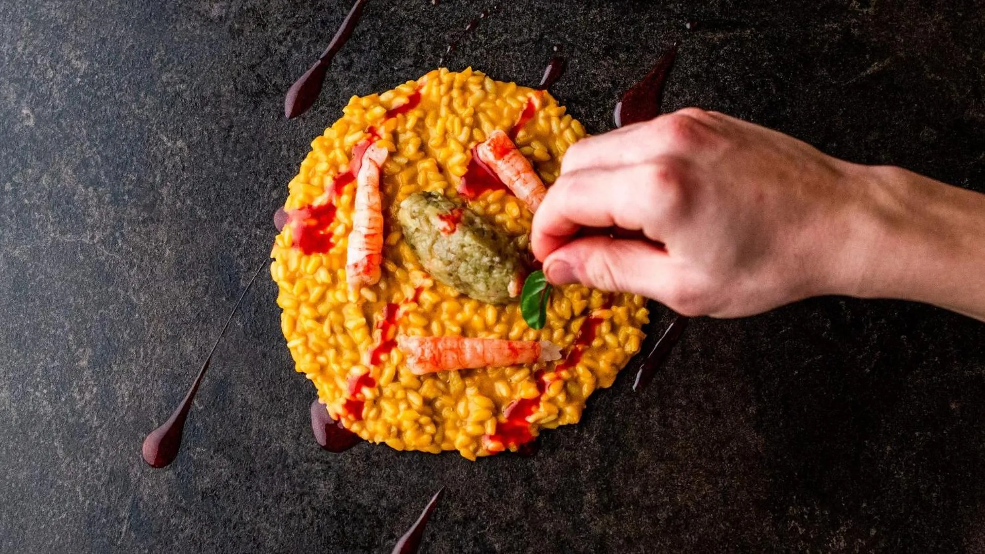 Food close-up in Hotel Marica