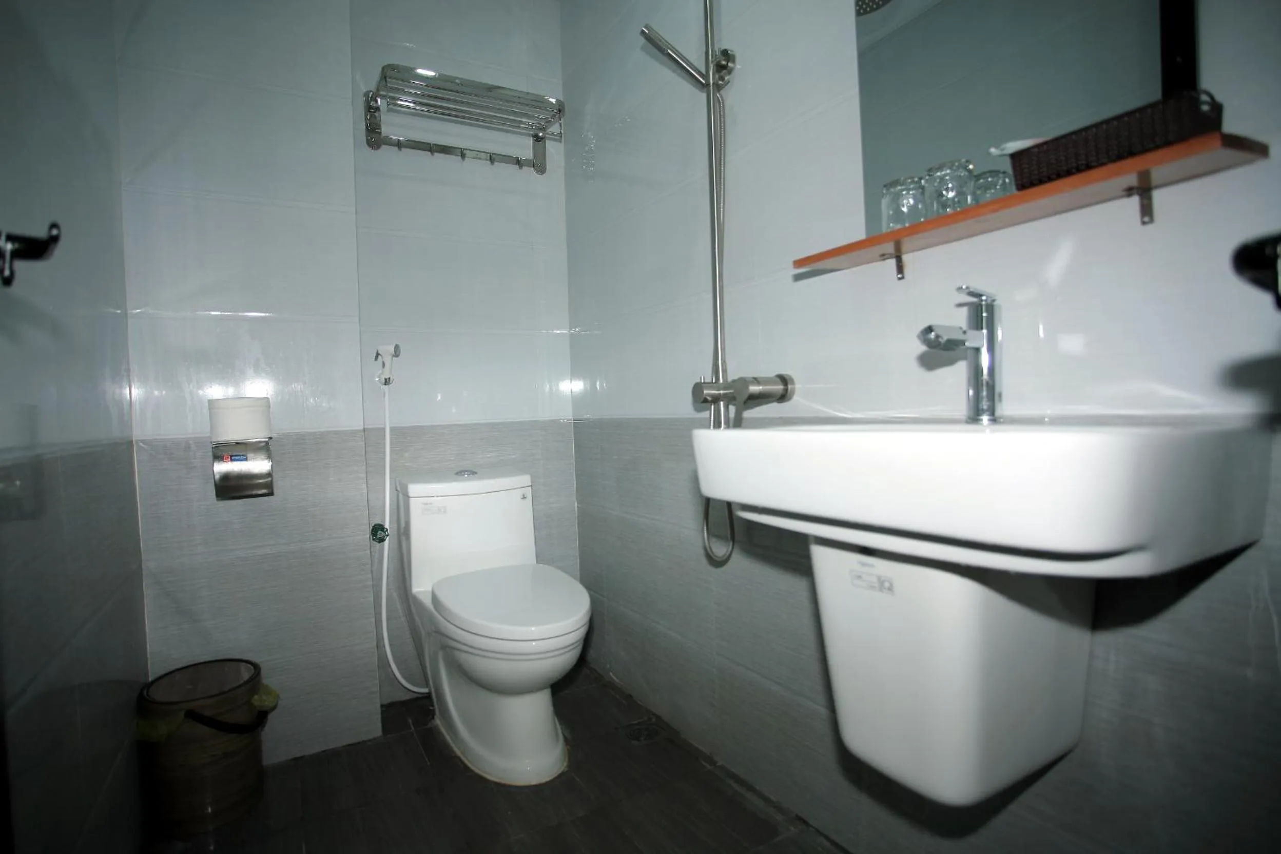 Shower in Son Doong Riverside