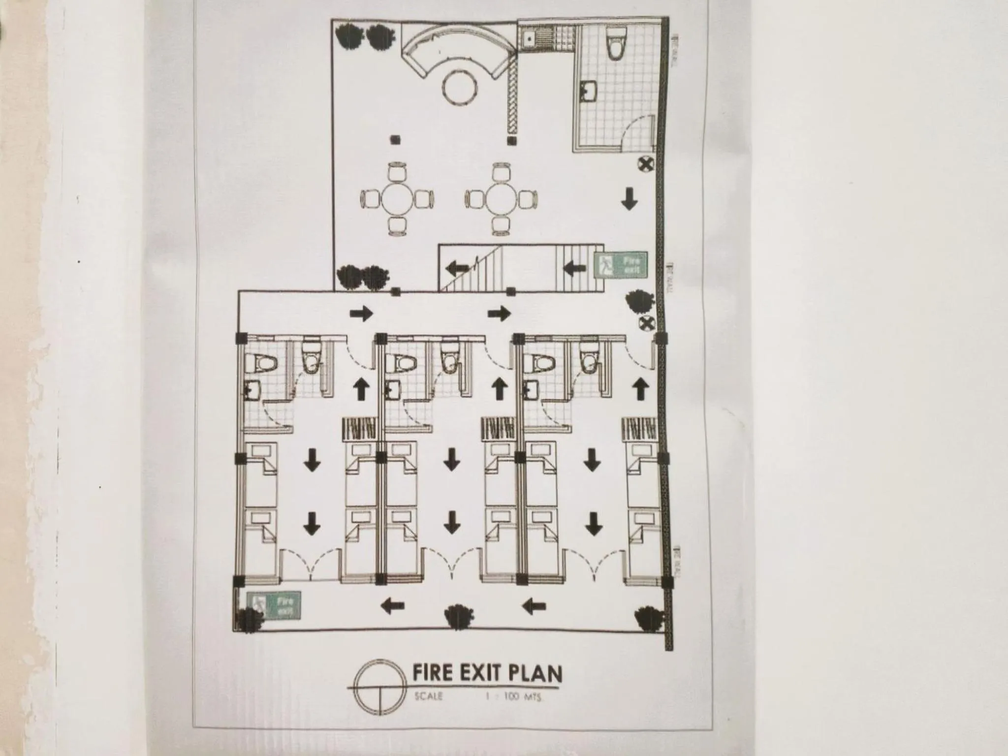 Floor plan in Green Turtle Backpackers Guesthouse, Puerto Princesa