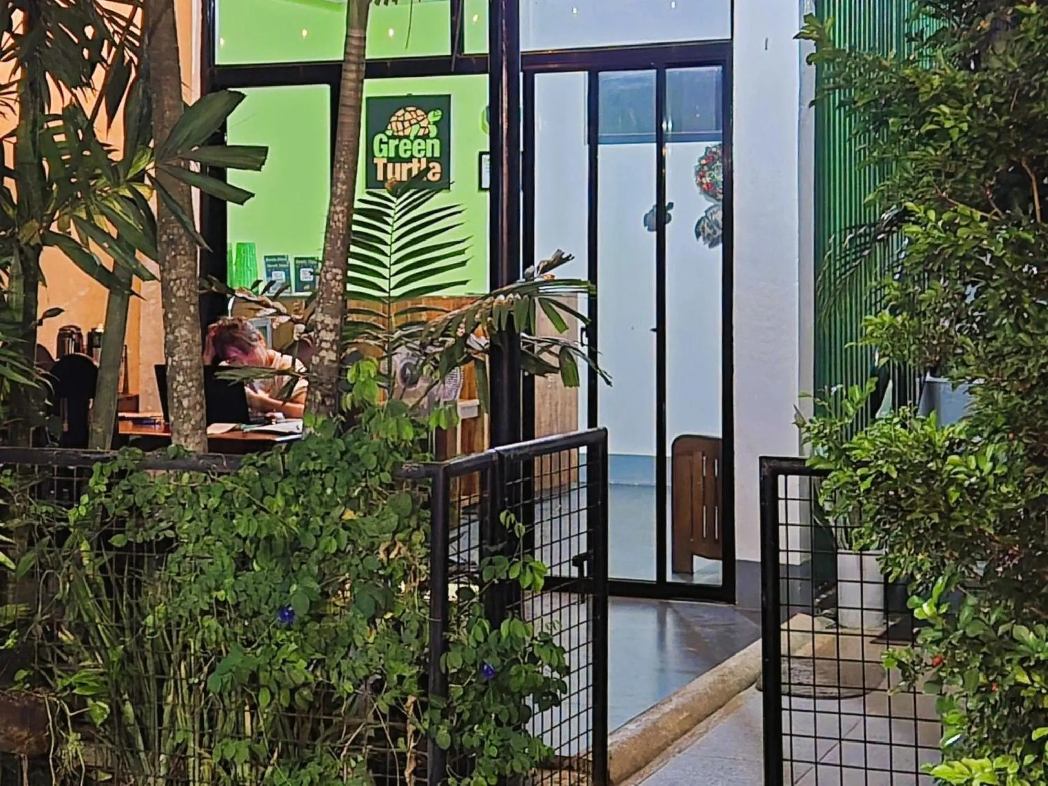 Property building in Green Turtle Backpackers Guesthouse, Puerto Princesa