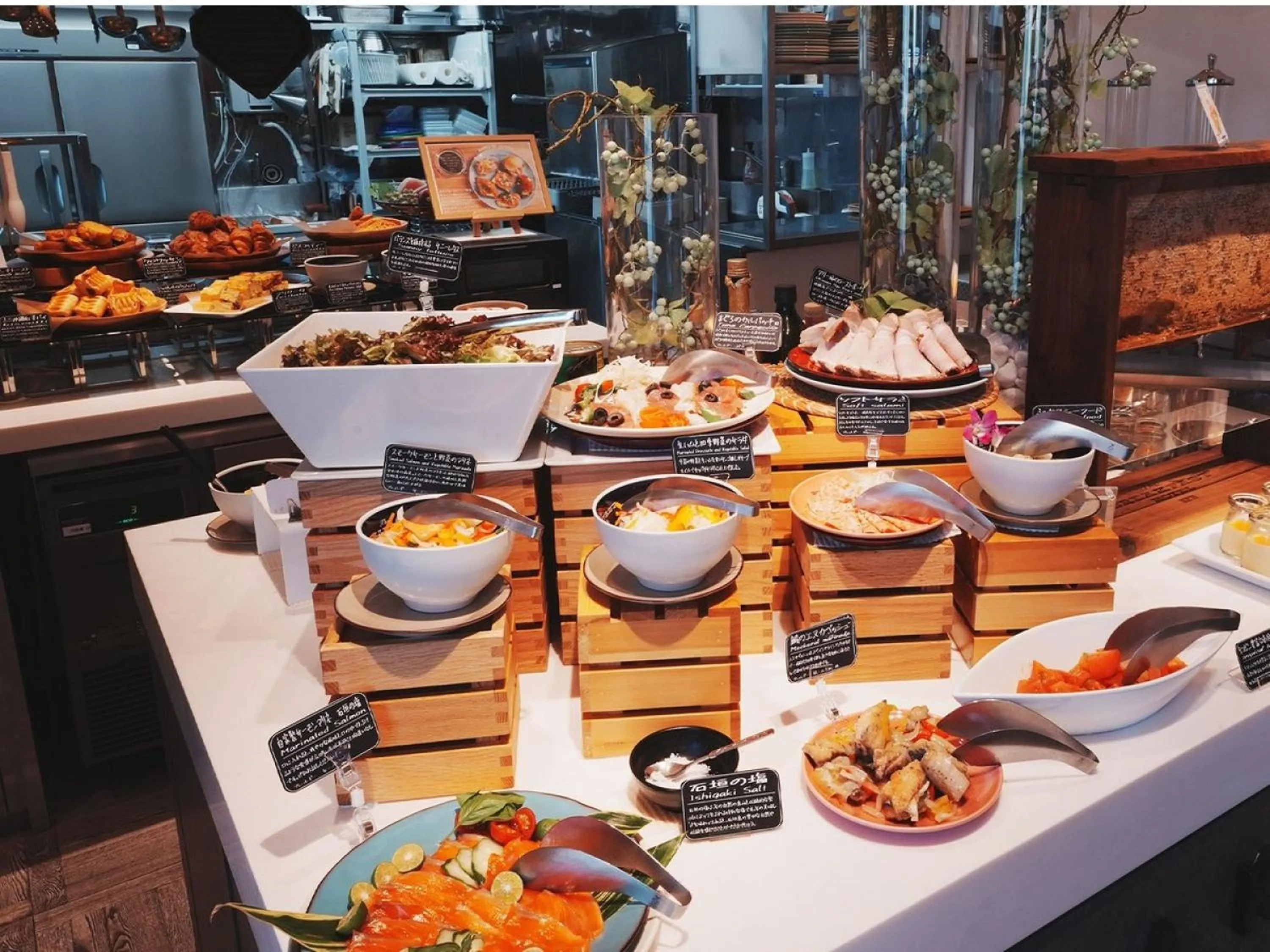 Breakfast in The BREAKFAST HOTEL MARCHE Ishigaki Island