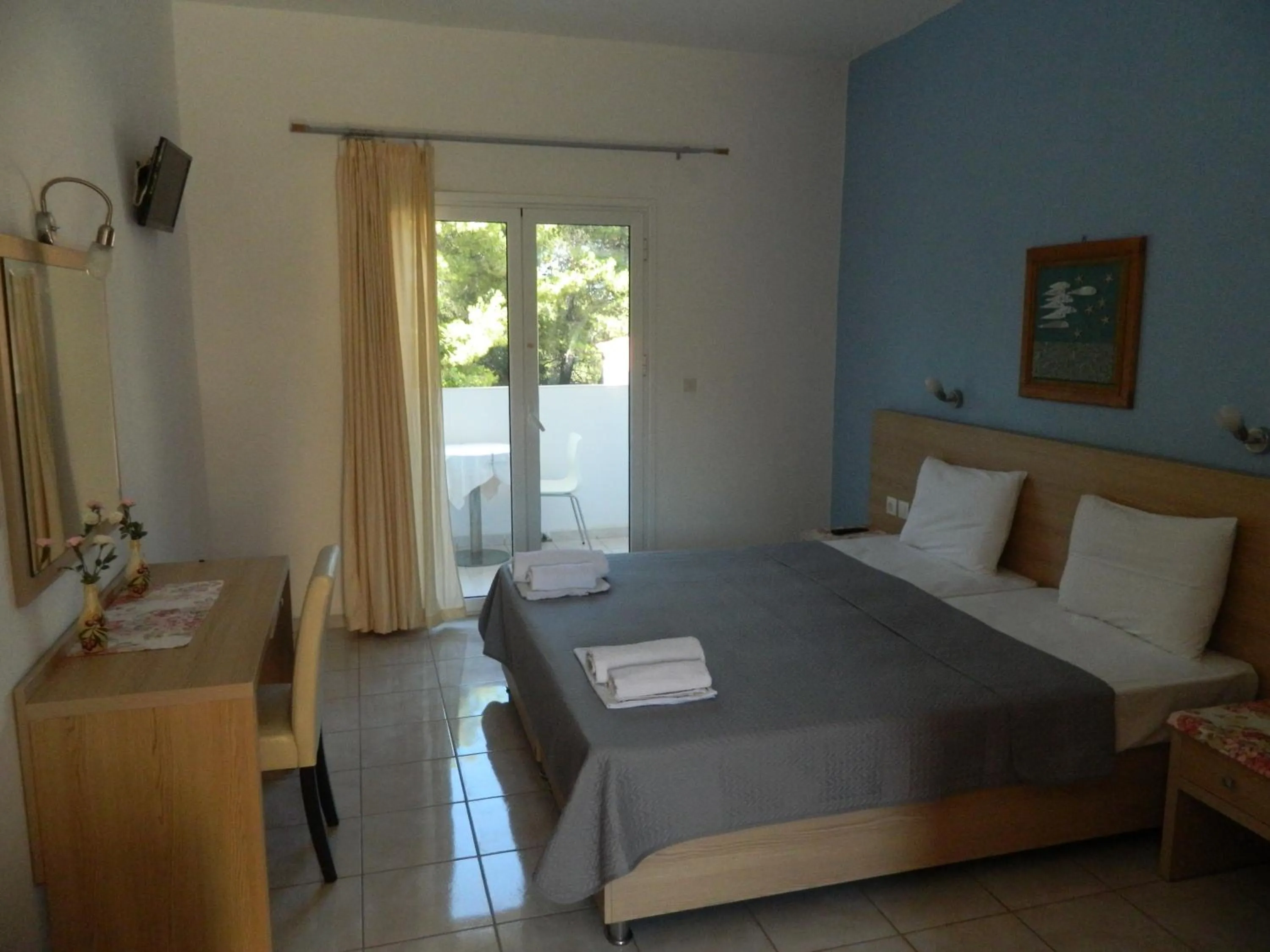 Bed in Asteri Studios