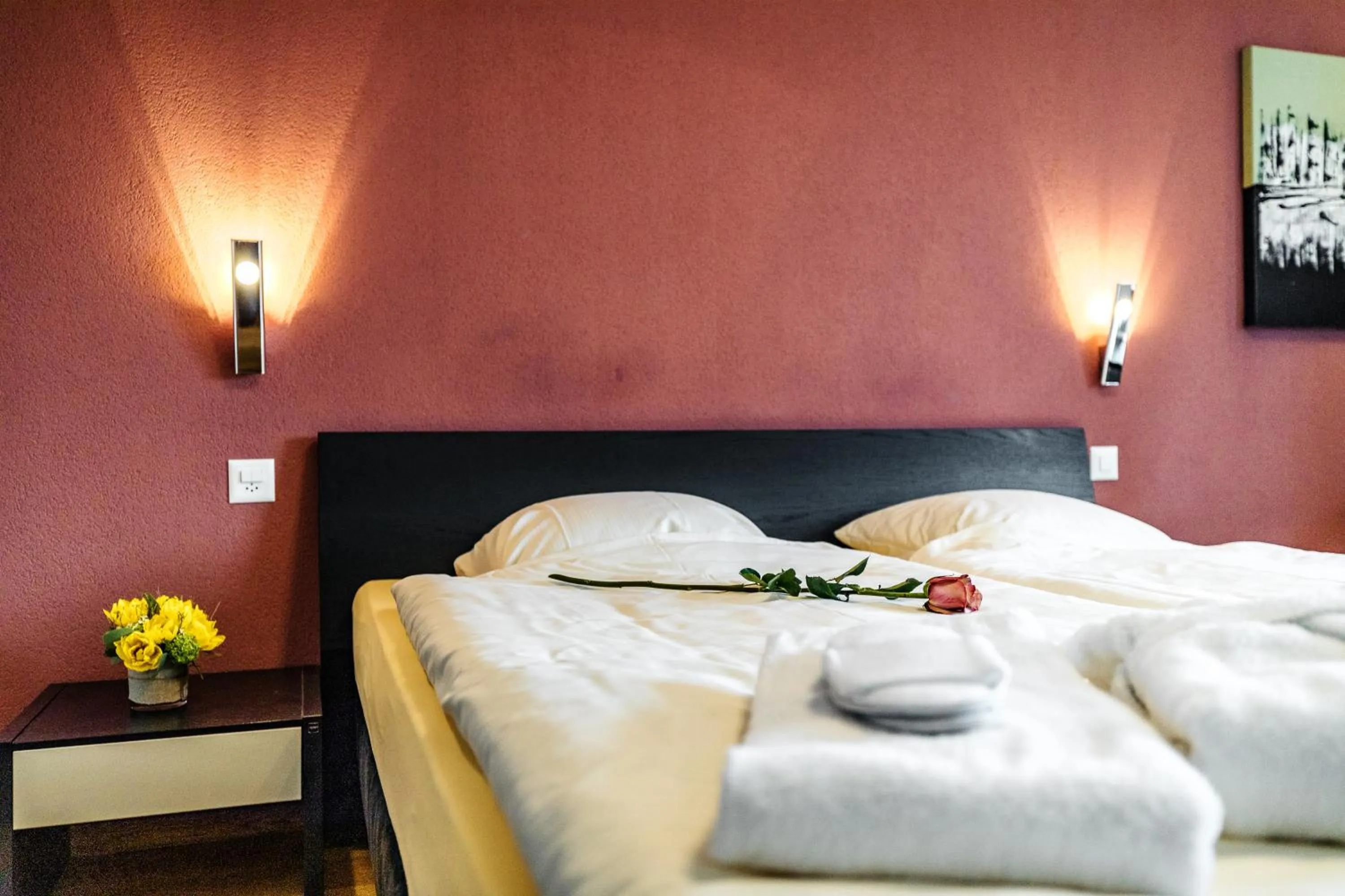 Bed in Jura Sport & Spa Resort