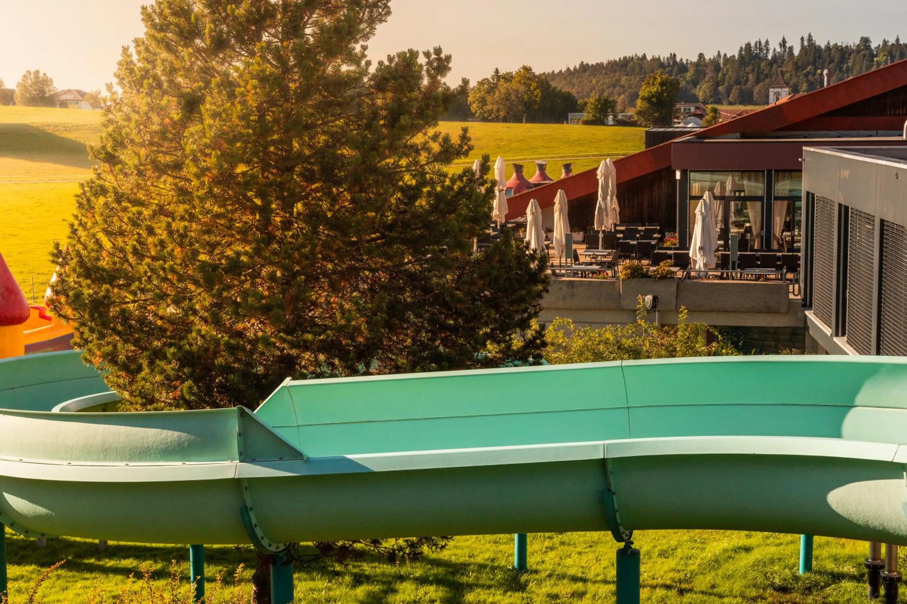 Swimming pool in Jura Sport & Spa Resort