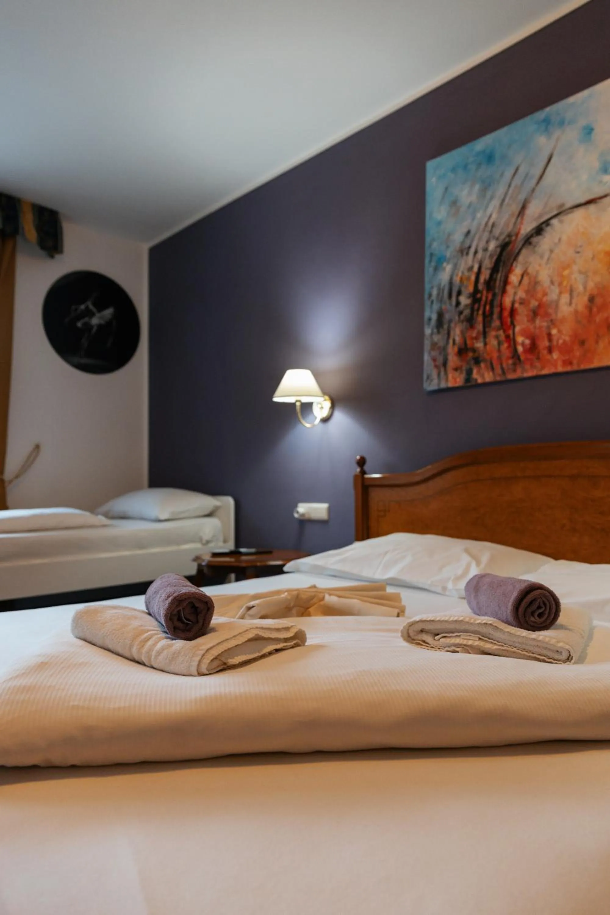 Bed in Hotel Marlingerhof