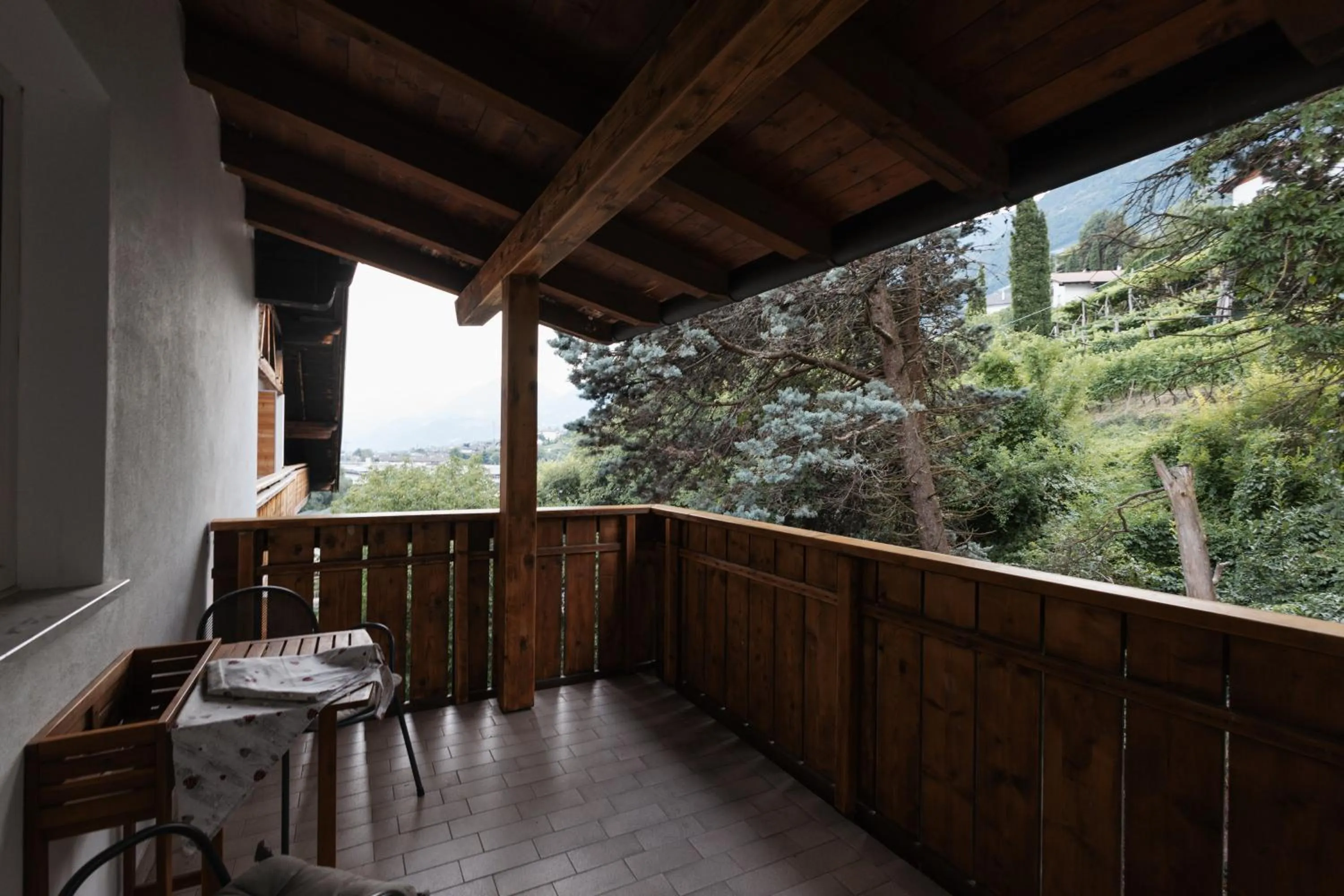 Patio in Hotel Marlingerhof