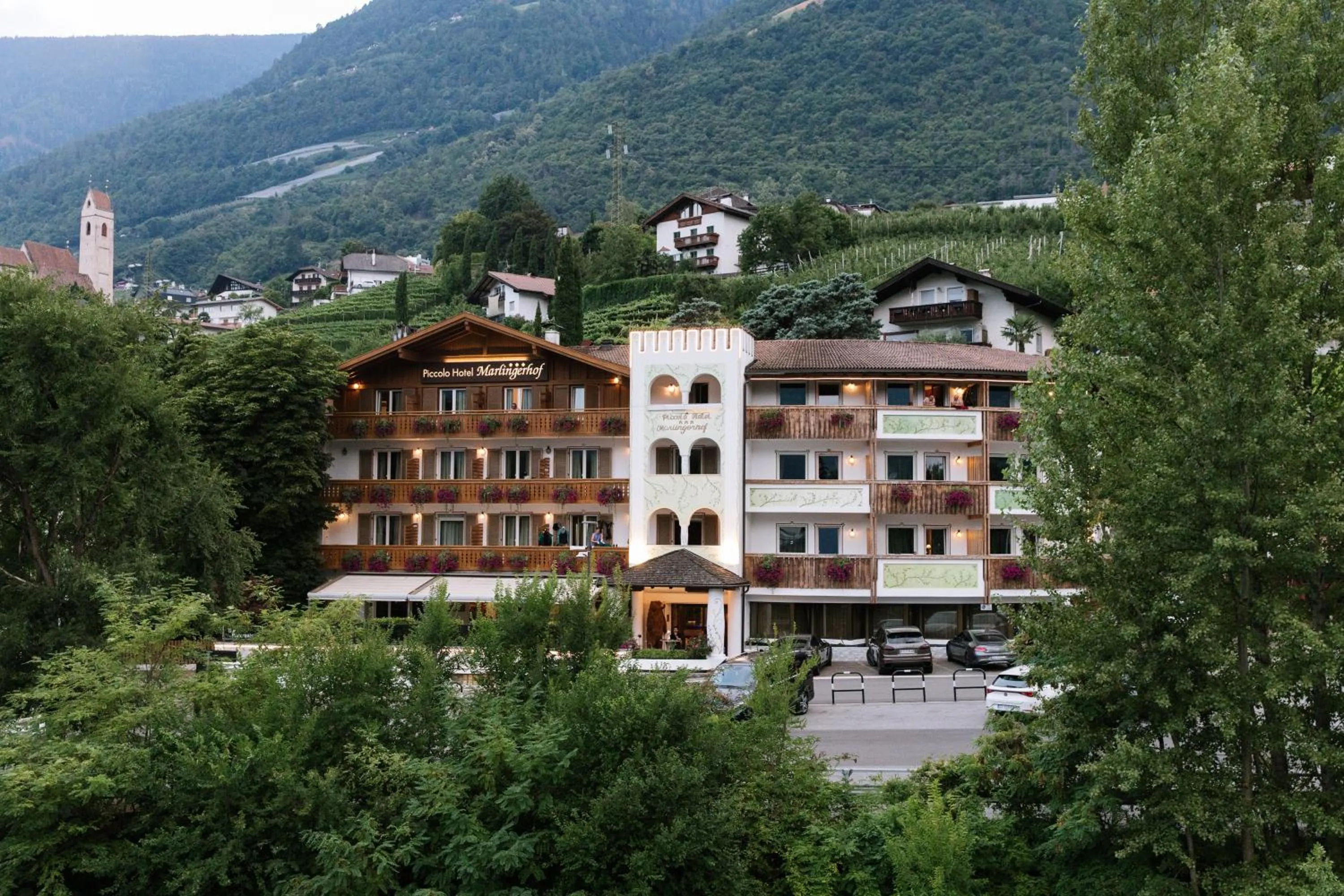 Facade/entrance in Hotel Marlingerhof
