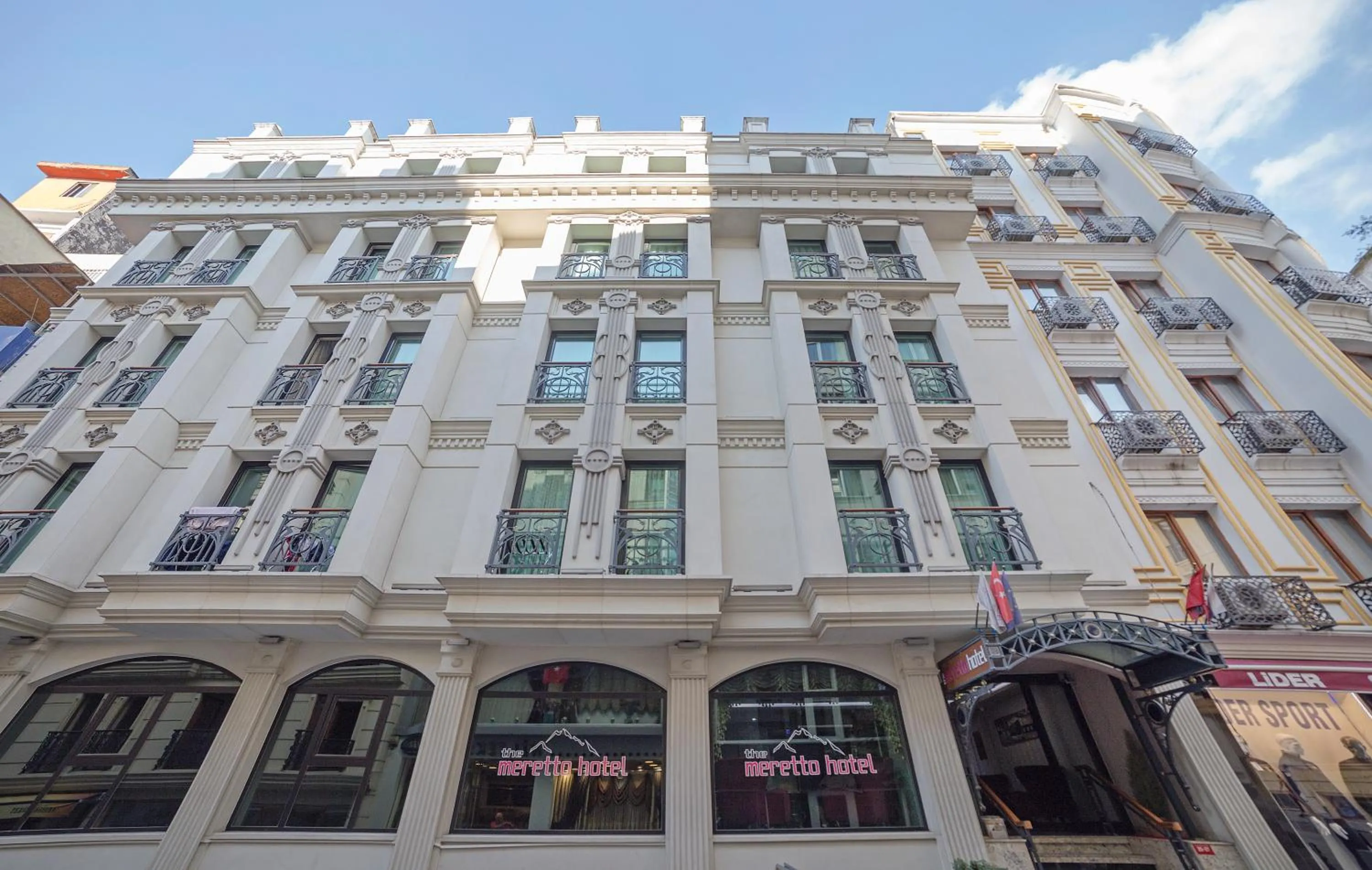 Property building in The Meretto Hotel Istanbul Old City