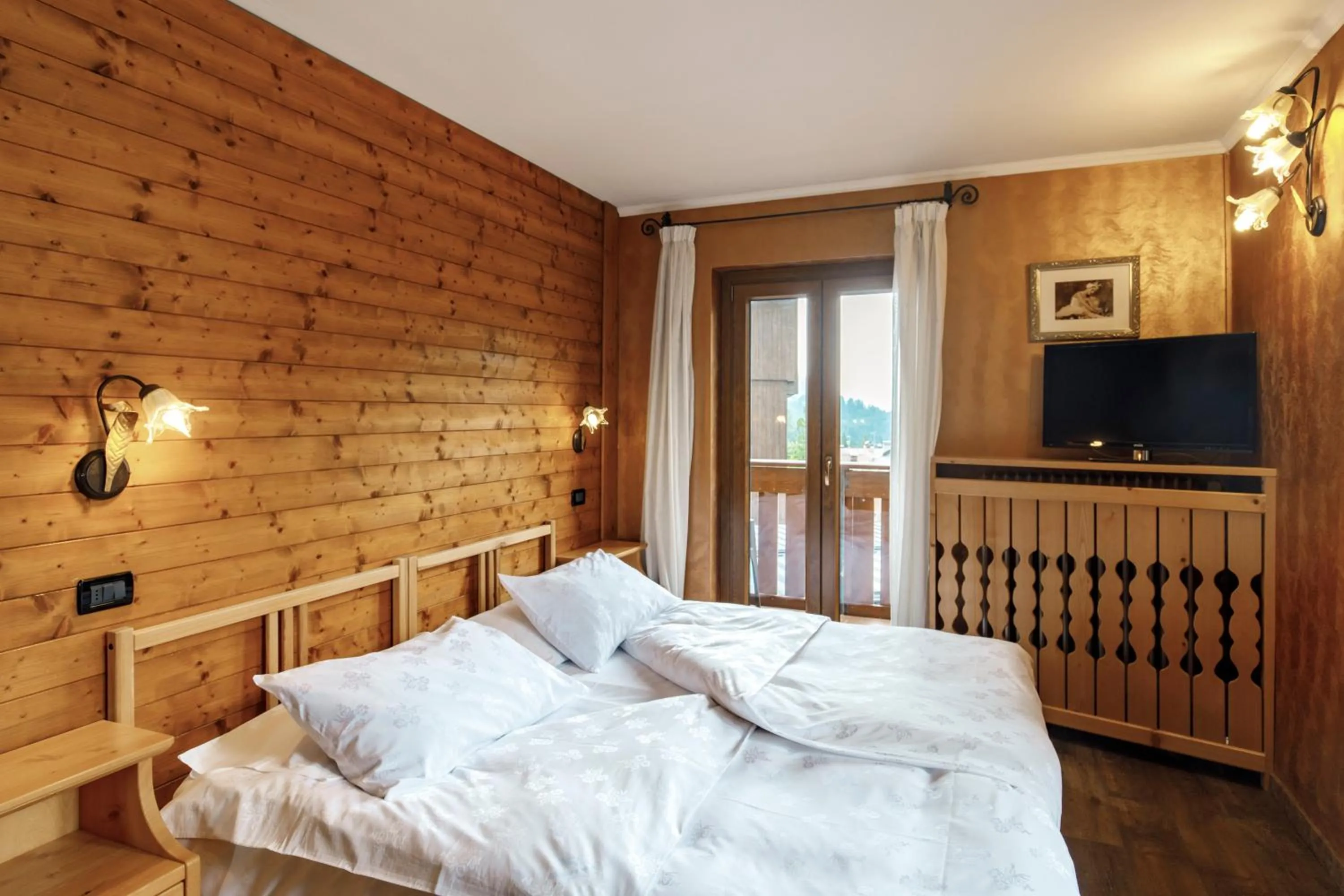 Bedroom, Bed in B&B La Montanara