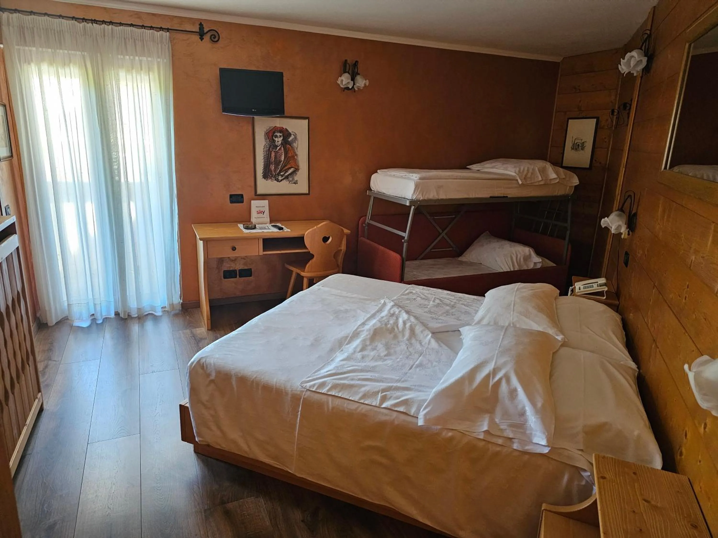 Bedroom, Bed in B&B La Montanara