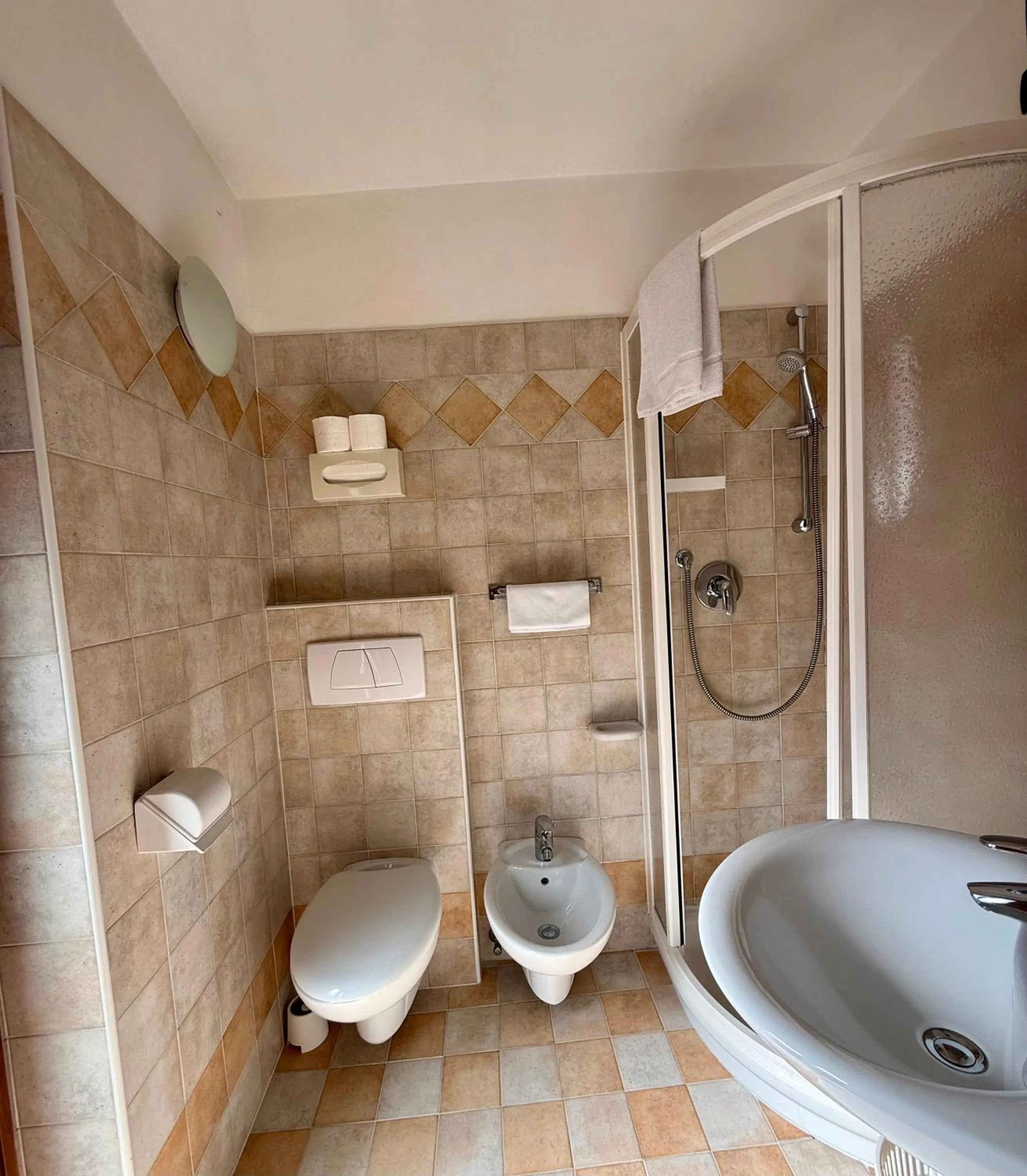 Shower in B&B La Montanara