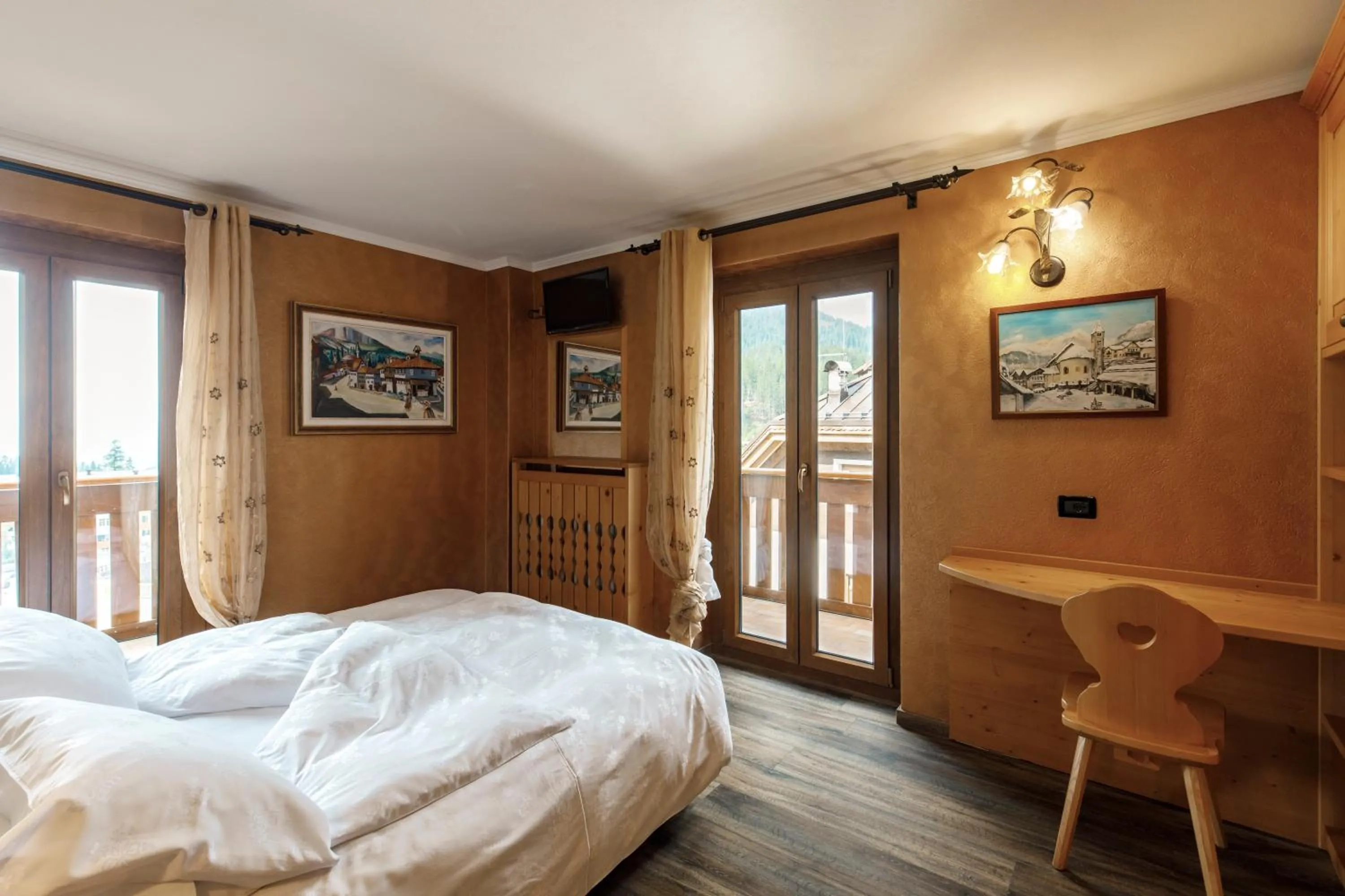 Bedroom, Bed in B&B La Montanara