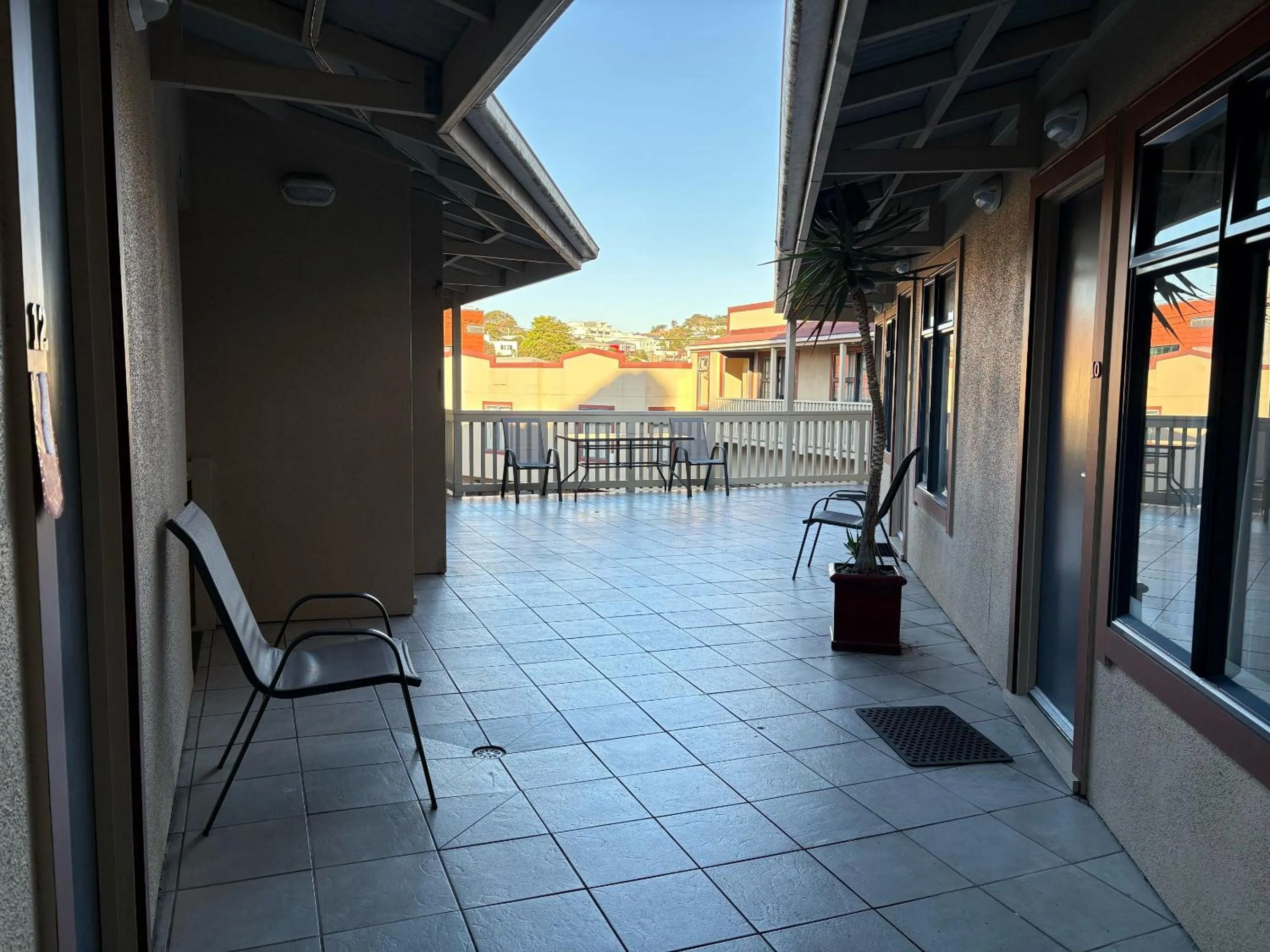 Balcony/Terrace in Ascot Motor Lodge
