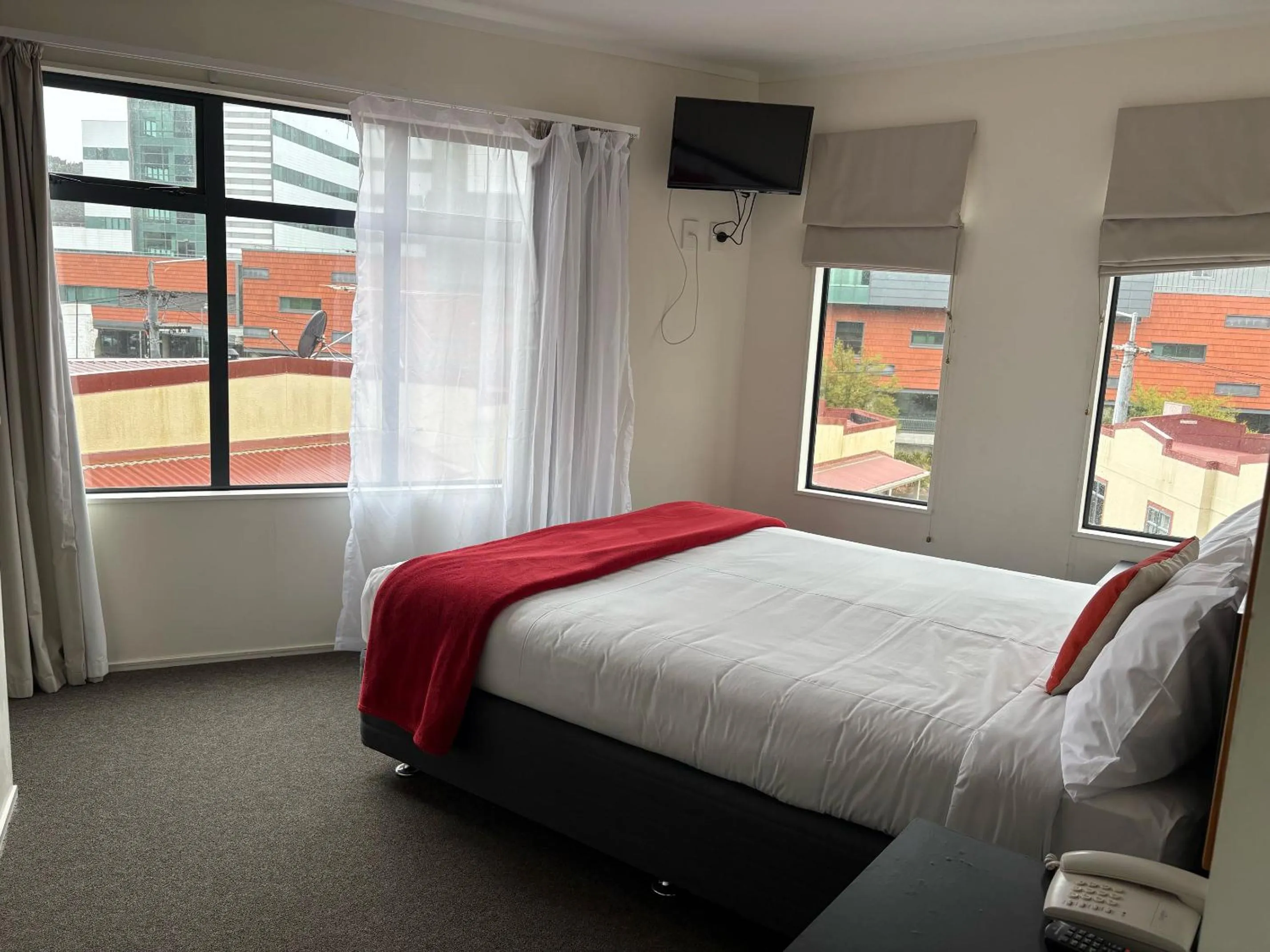 Bedroom, Bed in Ascot Motor Lodge