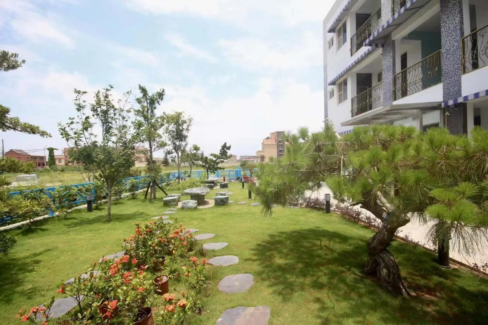 Garden view in See Happiness