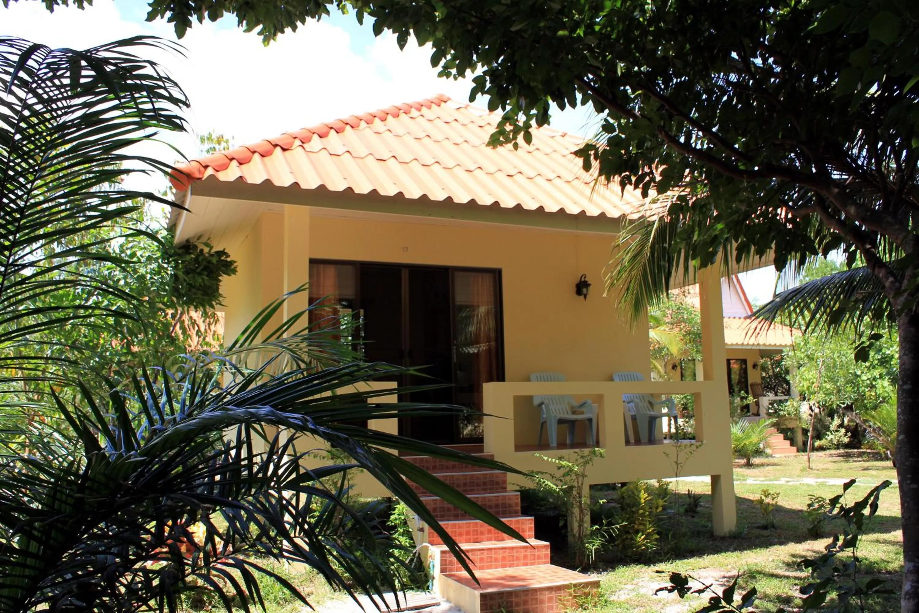 Garden view in Buffalo Bay Vacation Club