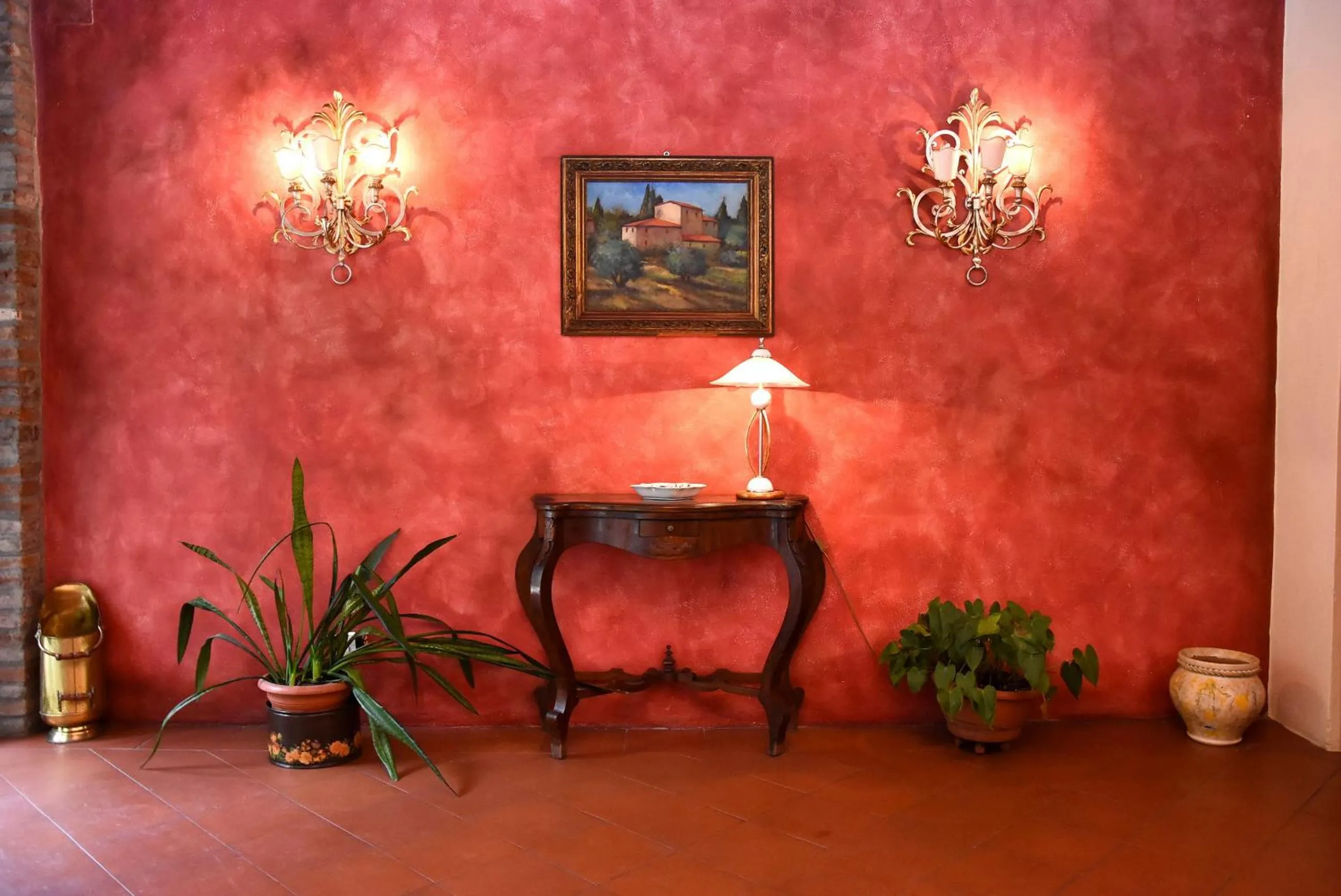 Lobby or reception in Albergo Dimora Storica Antica Hostelleria