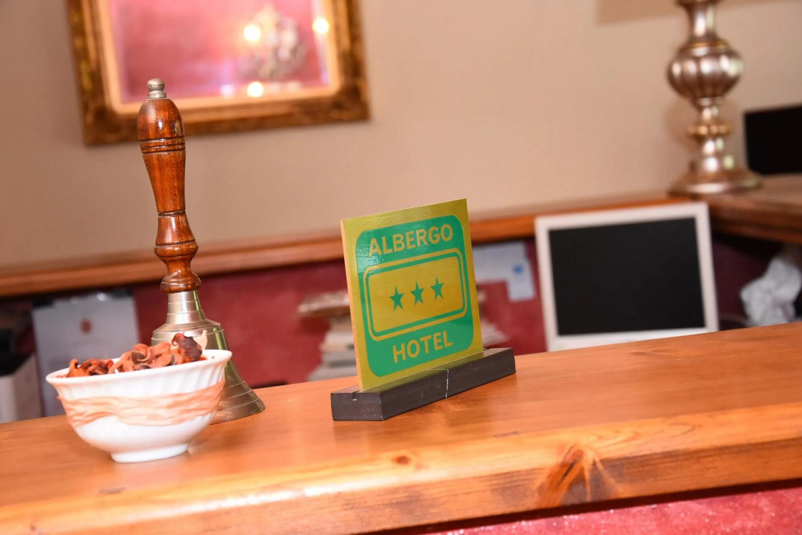 Lobby or reception in Albergo Dimora Storica Antica Hostelleria