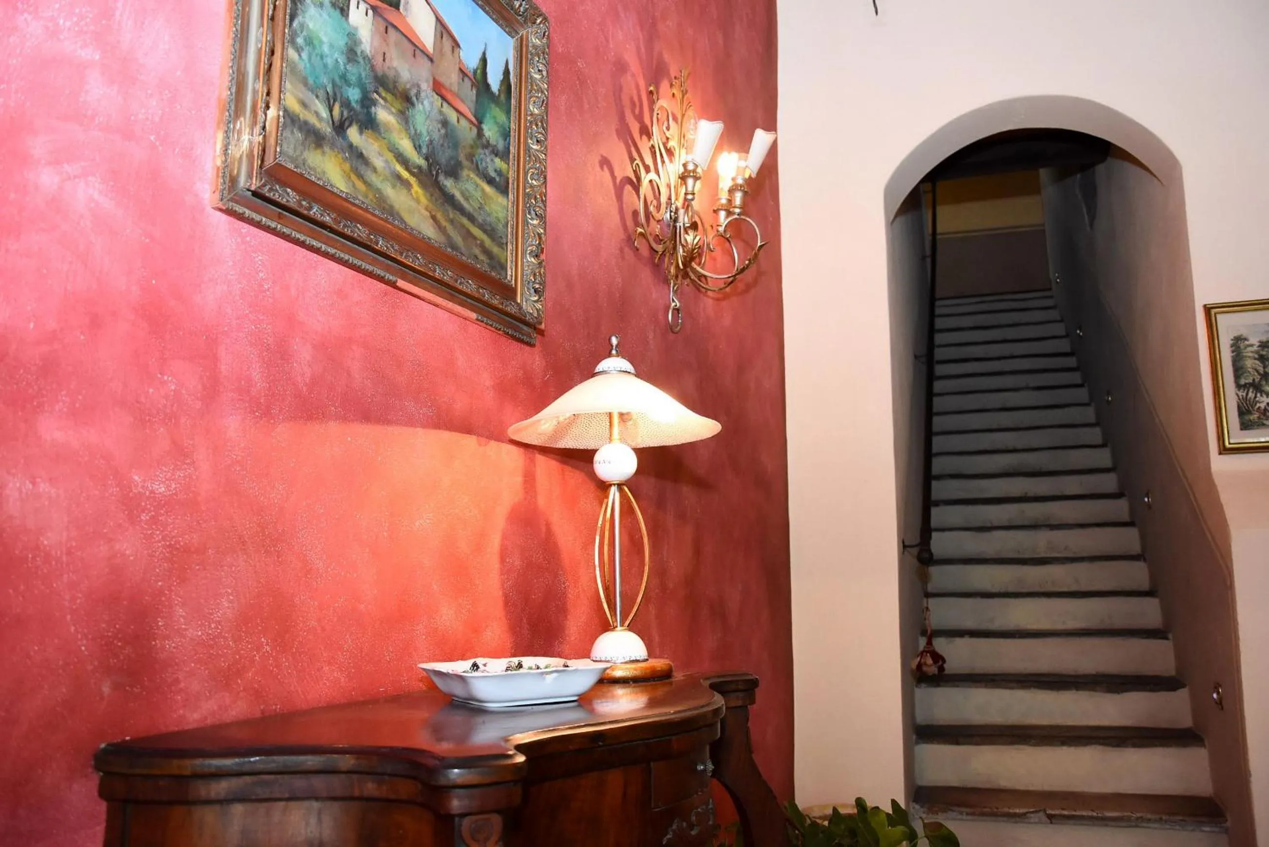 Lobby or reception in Albergo Dimora Storica Antica Hostelleria