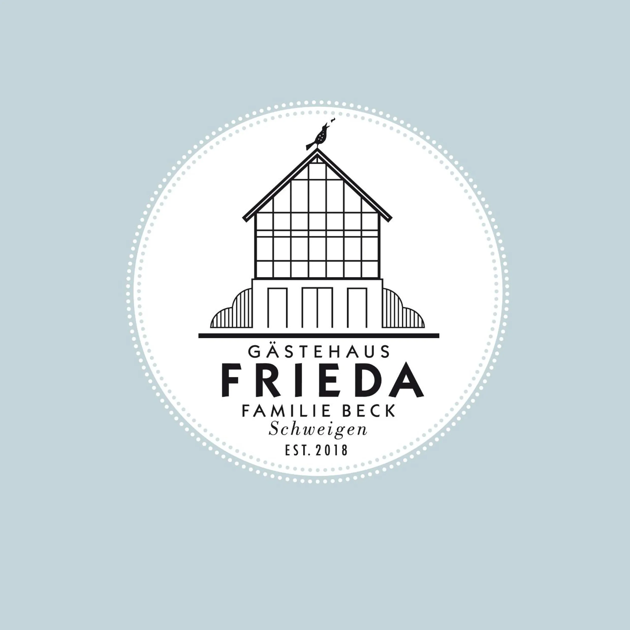 Property logo or sign in Gästehaus Frieda