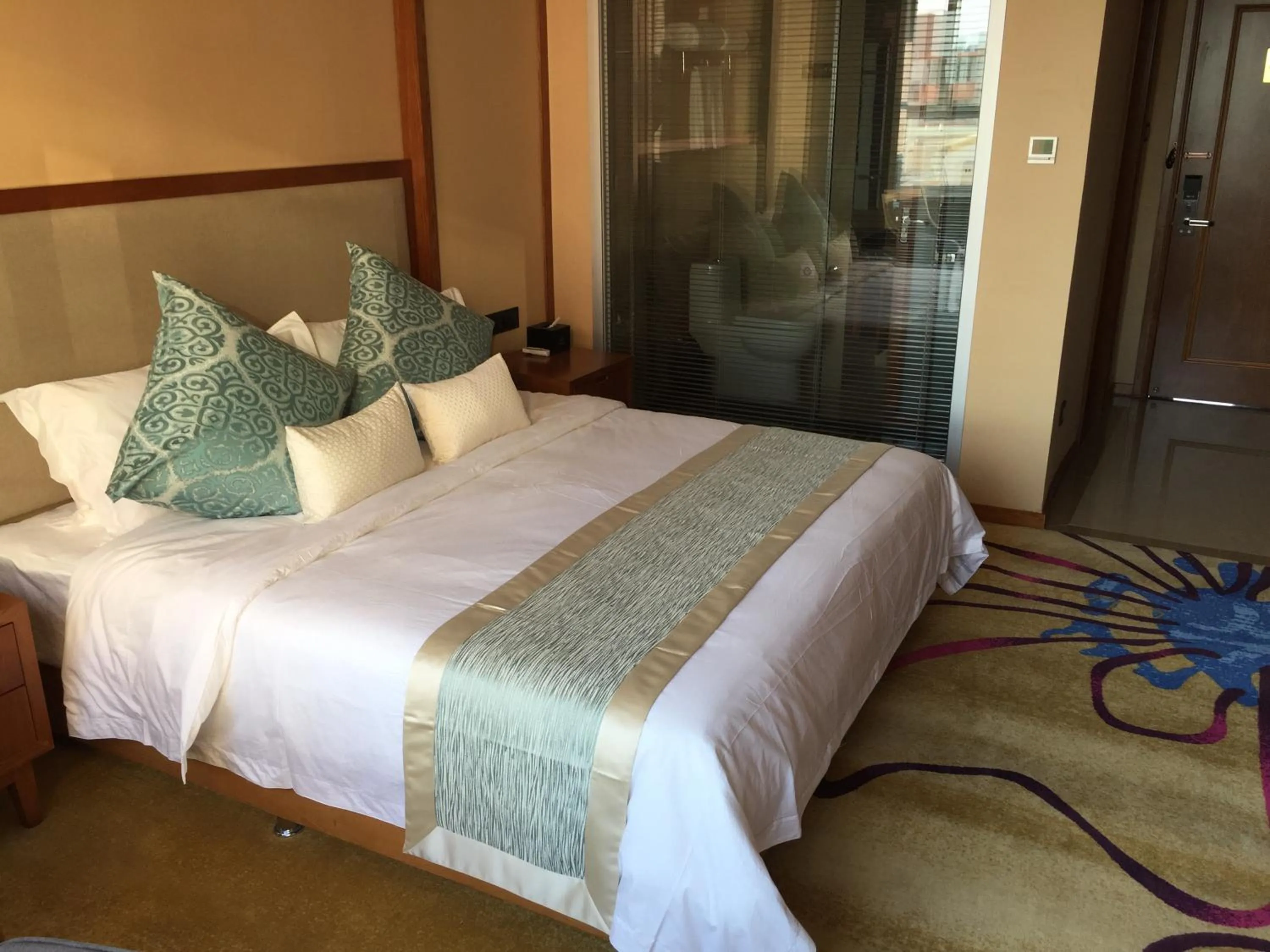 bunk bed, Bed in Fu Hua International Hotel Dunhuang