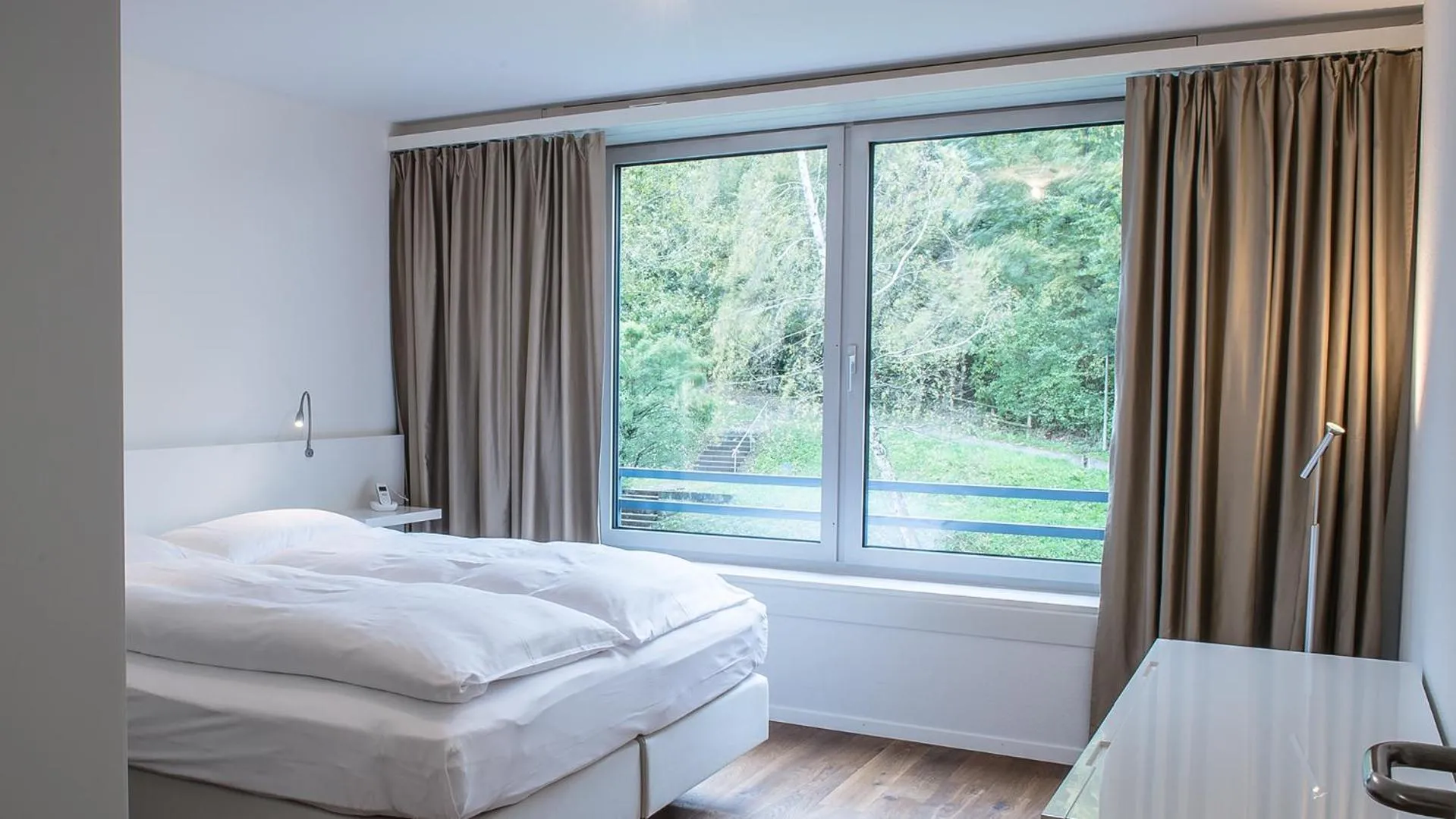 Bedroom, Bed in City Apartments