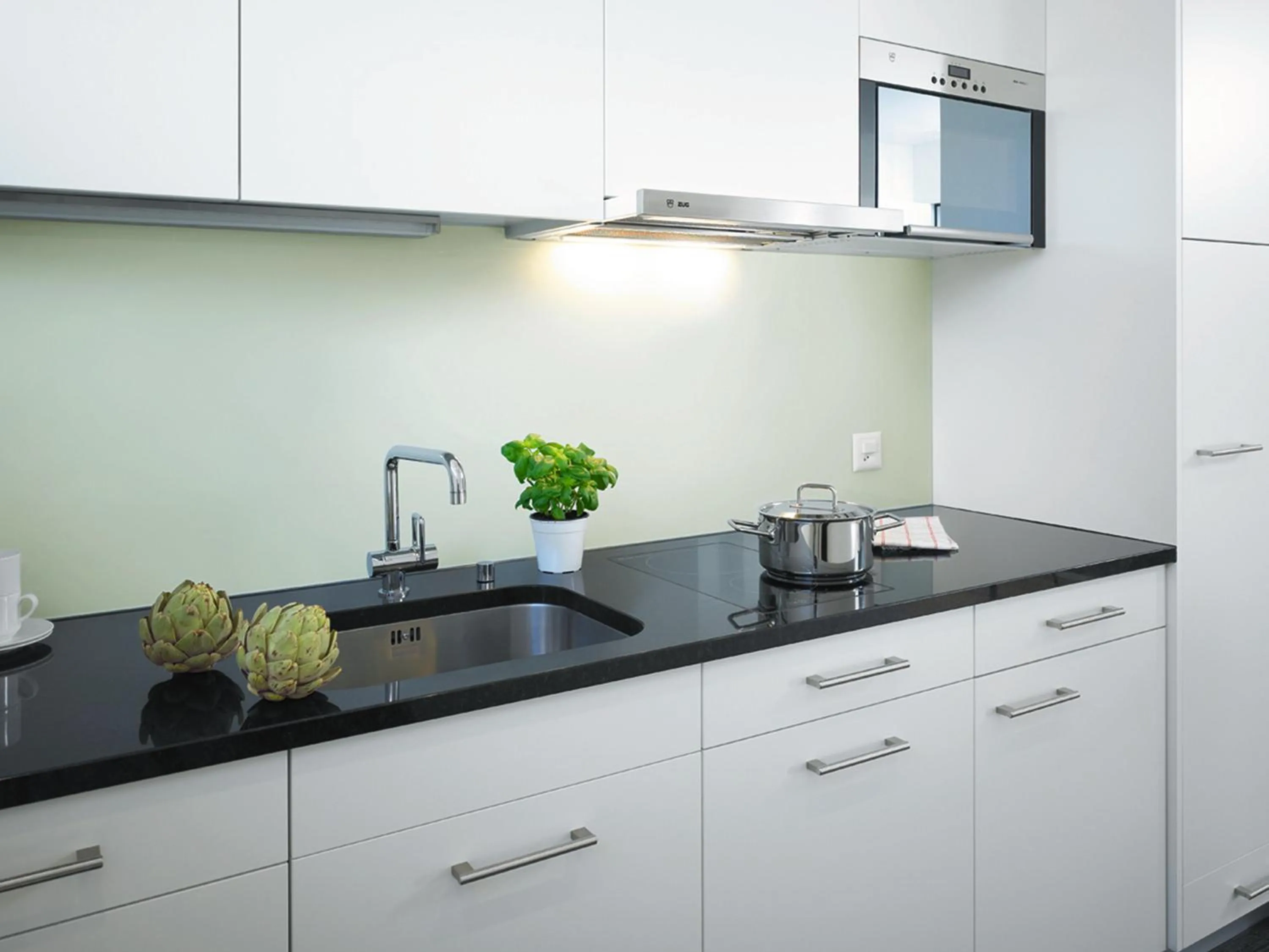 Kitchen or kitchenette in City Apartments