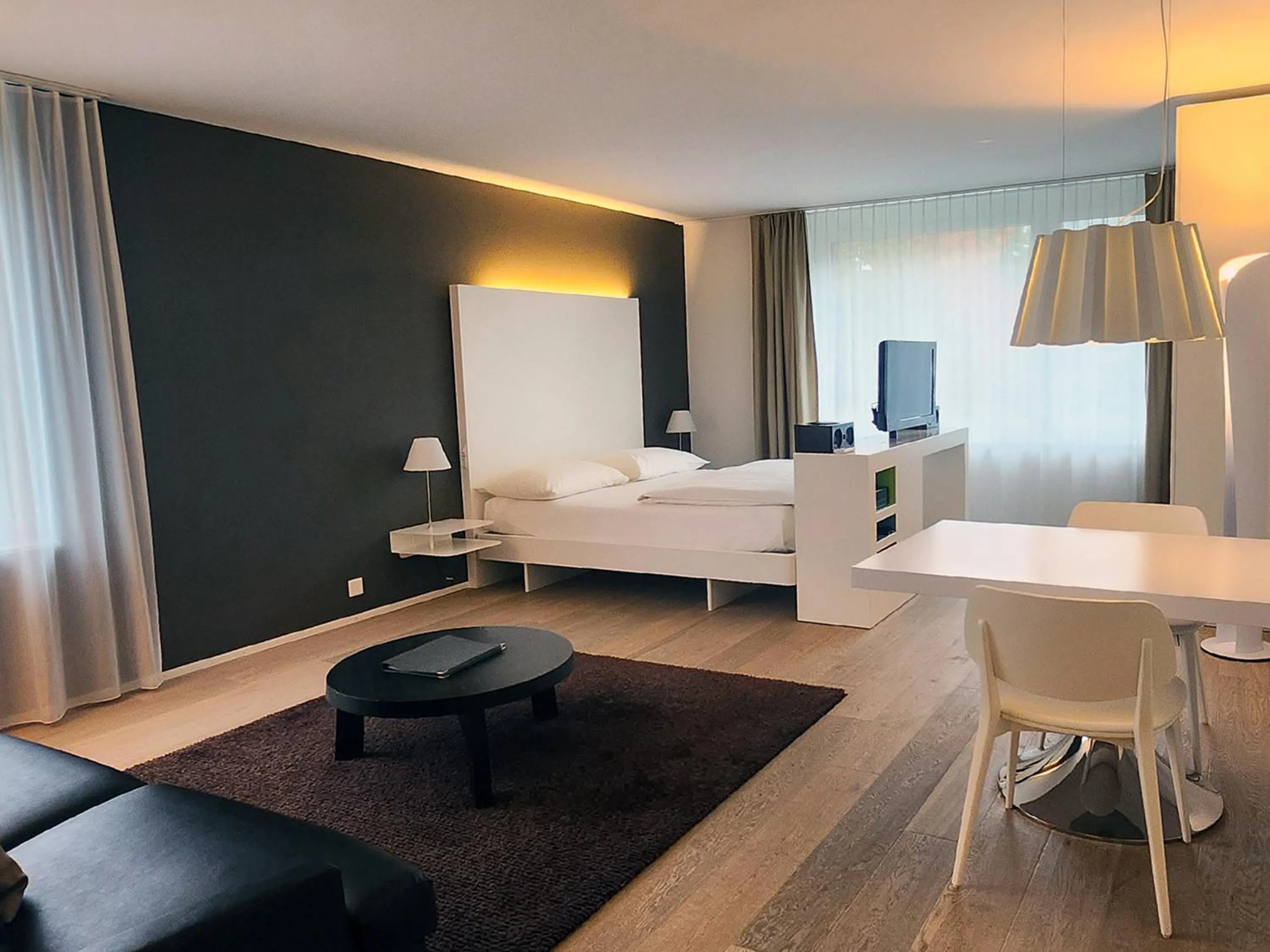 Bedroom, Bed in City Apartments