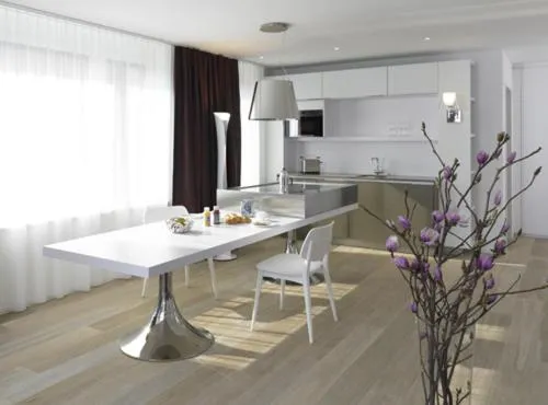 Kitchen or kitchenette in City Apartments