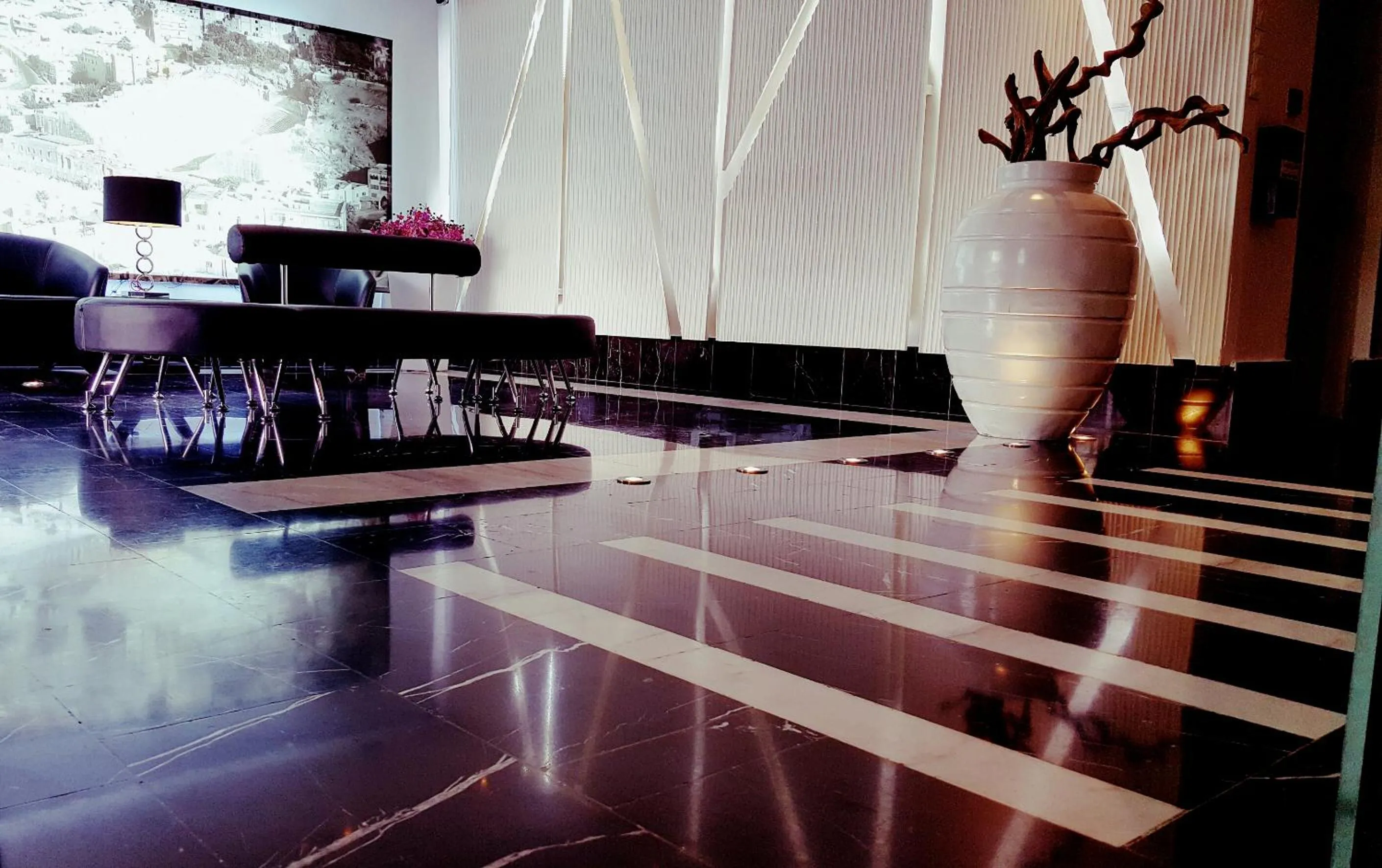 Decorative detail in Crystal Hotel