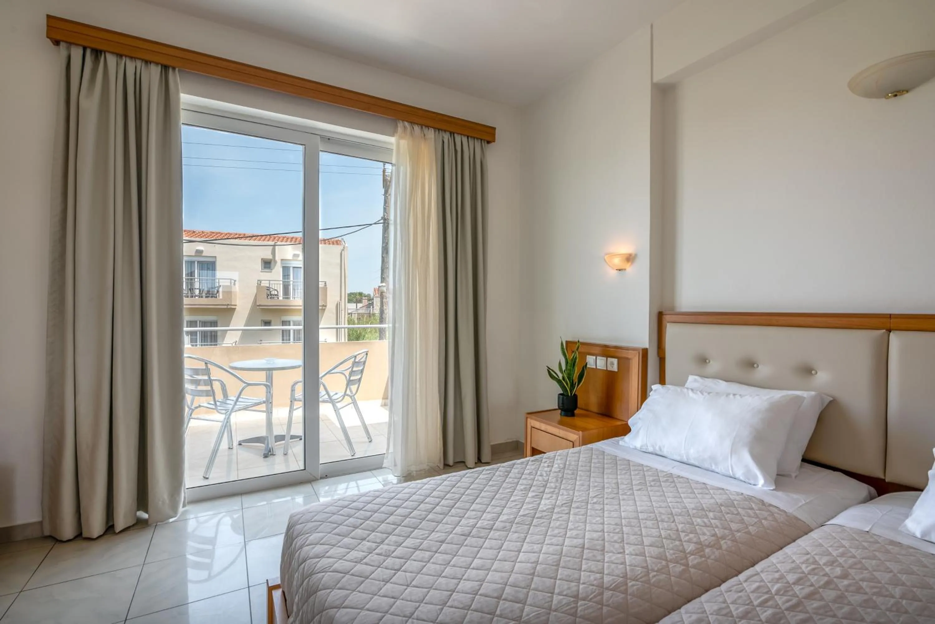 Bed in Castro Beach Hotel