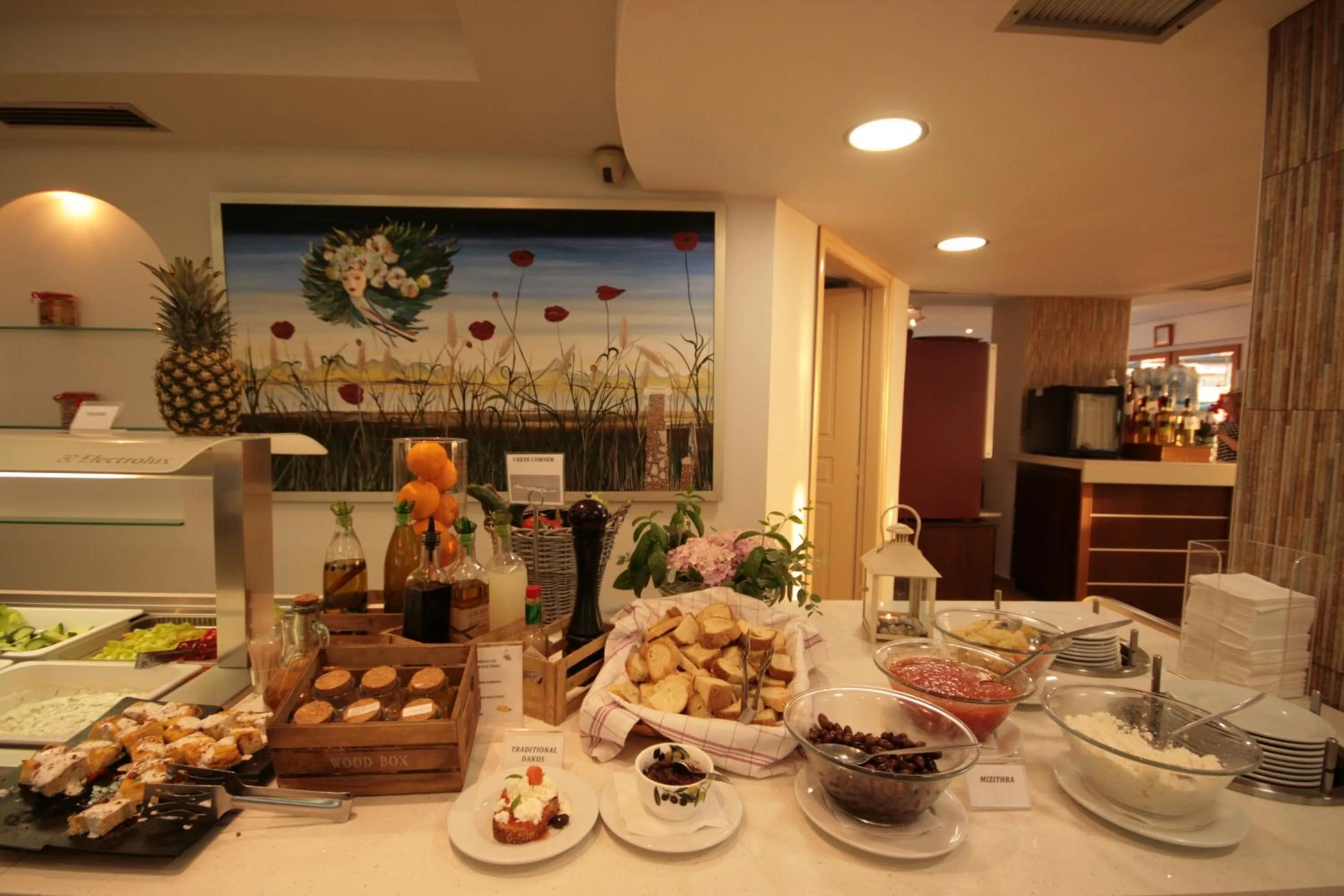 Food and drinks in Castro Beach Hotel