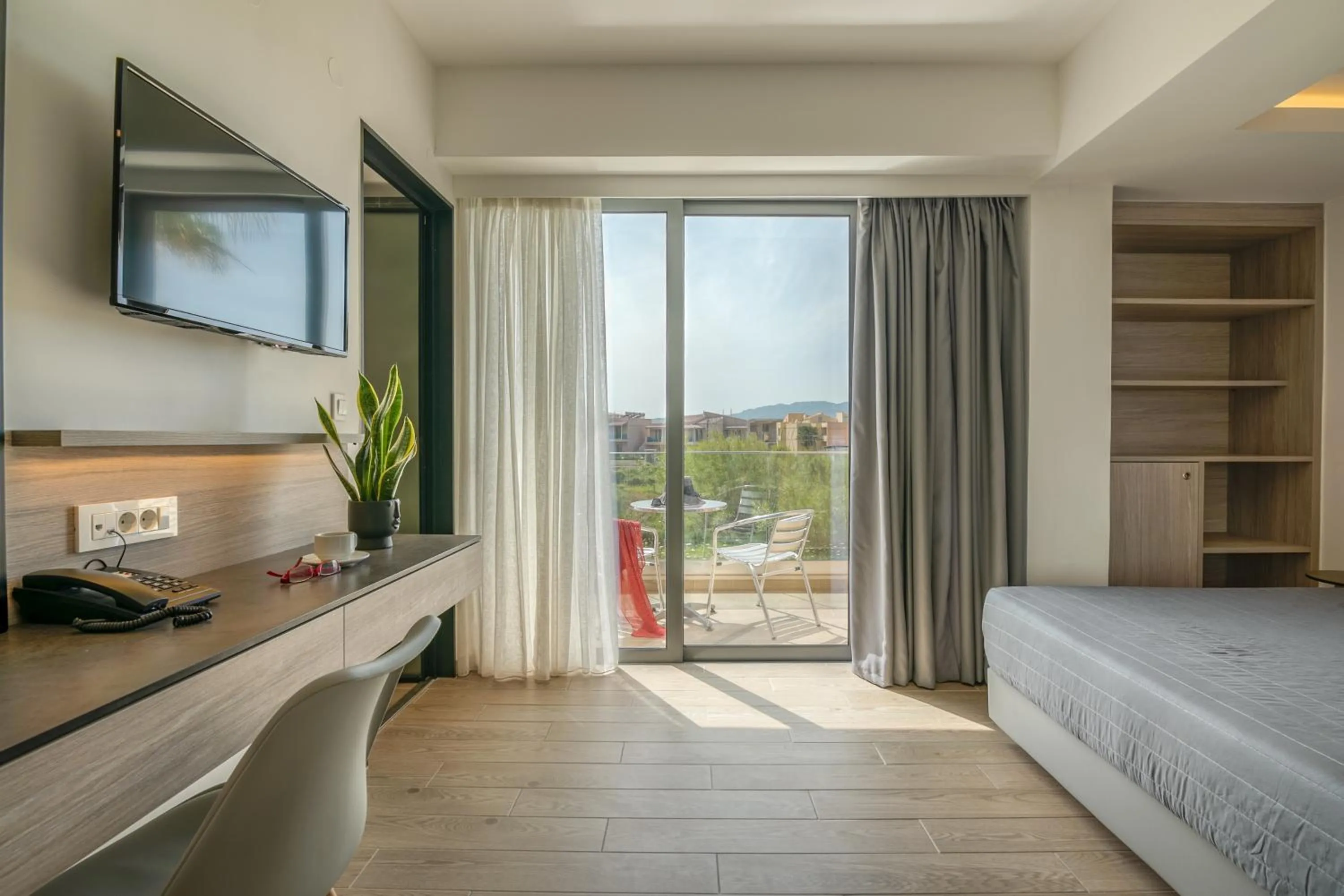 Bed in Castro Beach Hotel