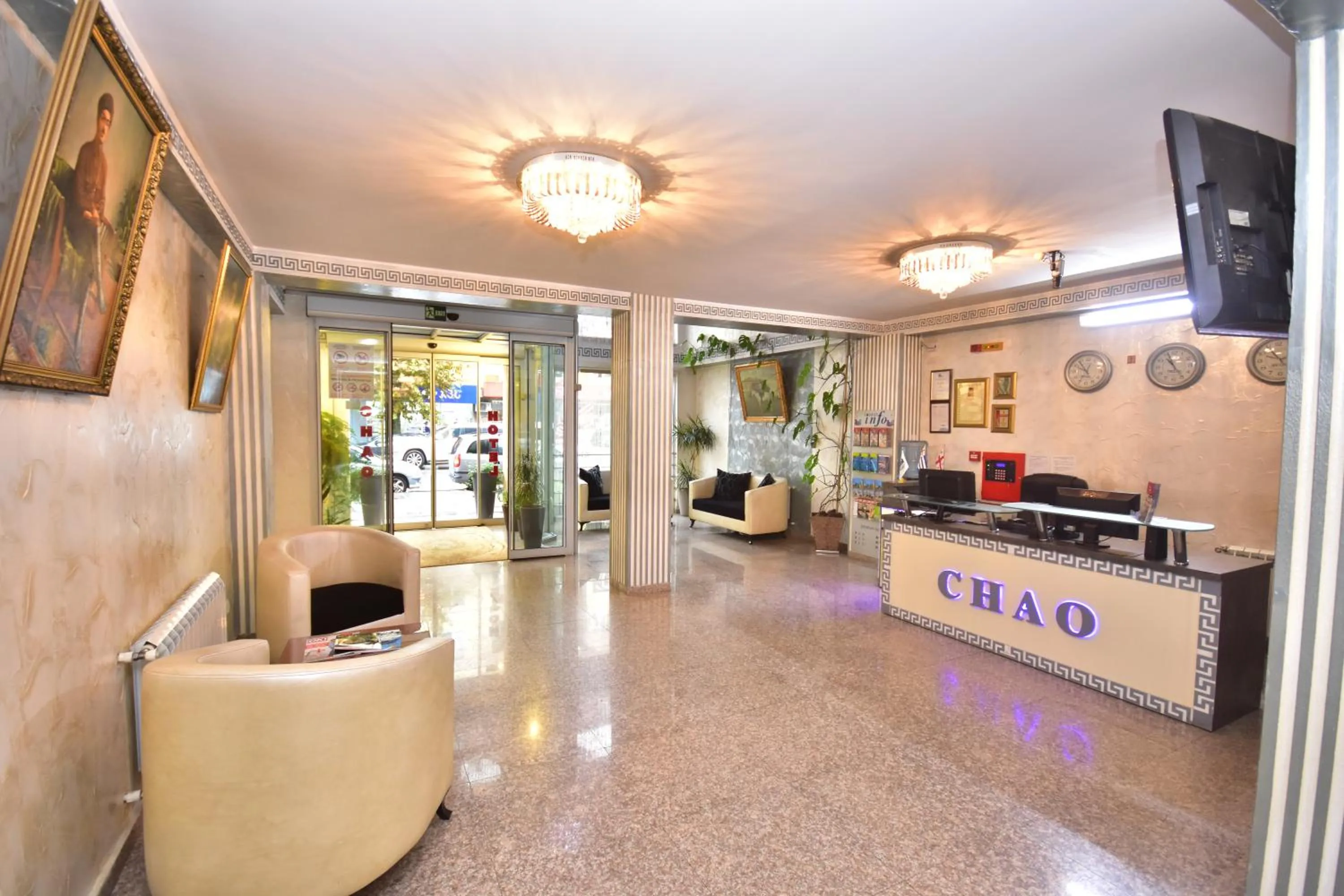 Lobby or reception in Hotel Chao