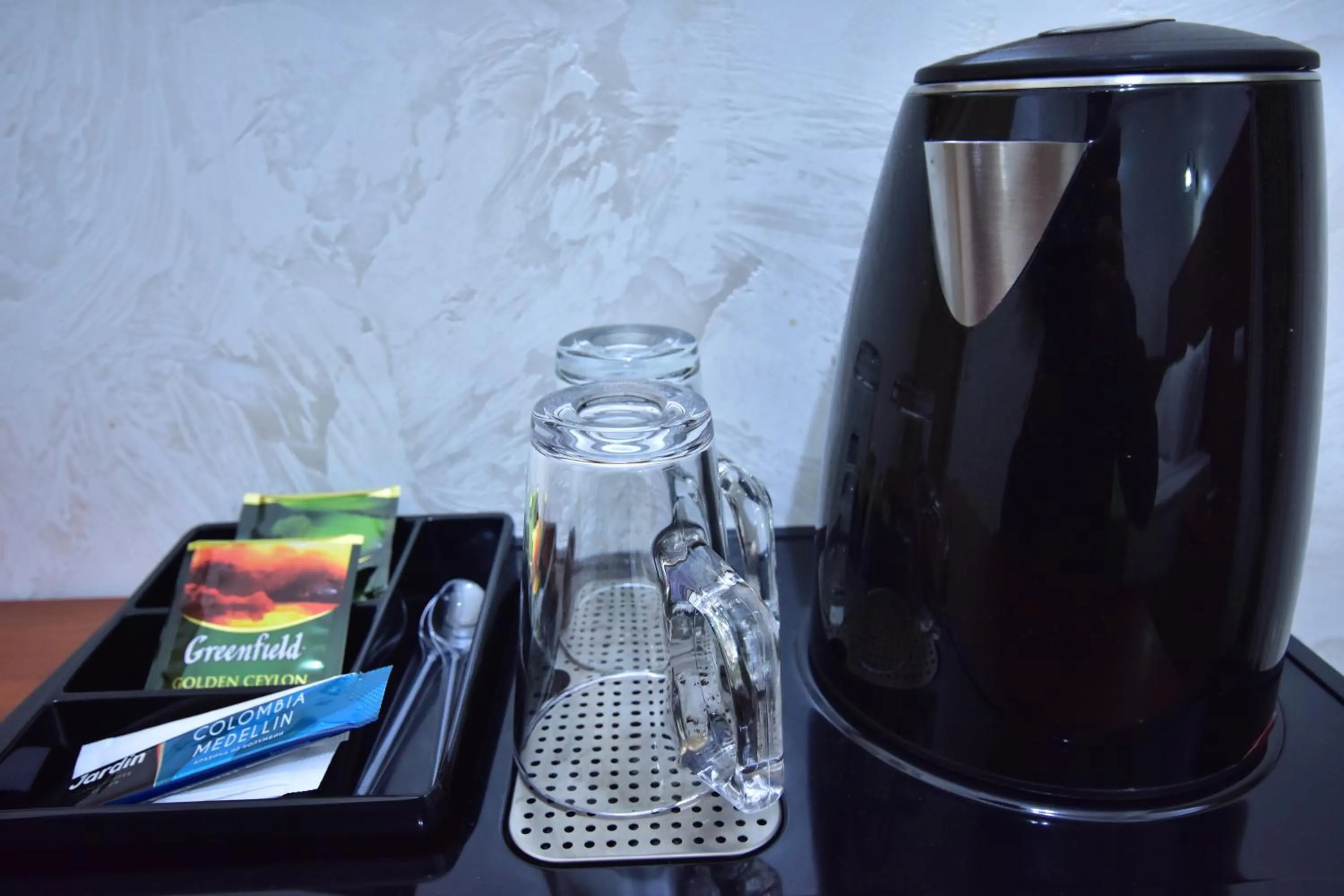 Coffee/tea facilities in Hotel Chao