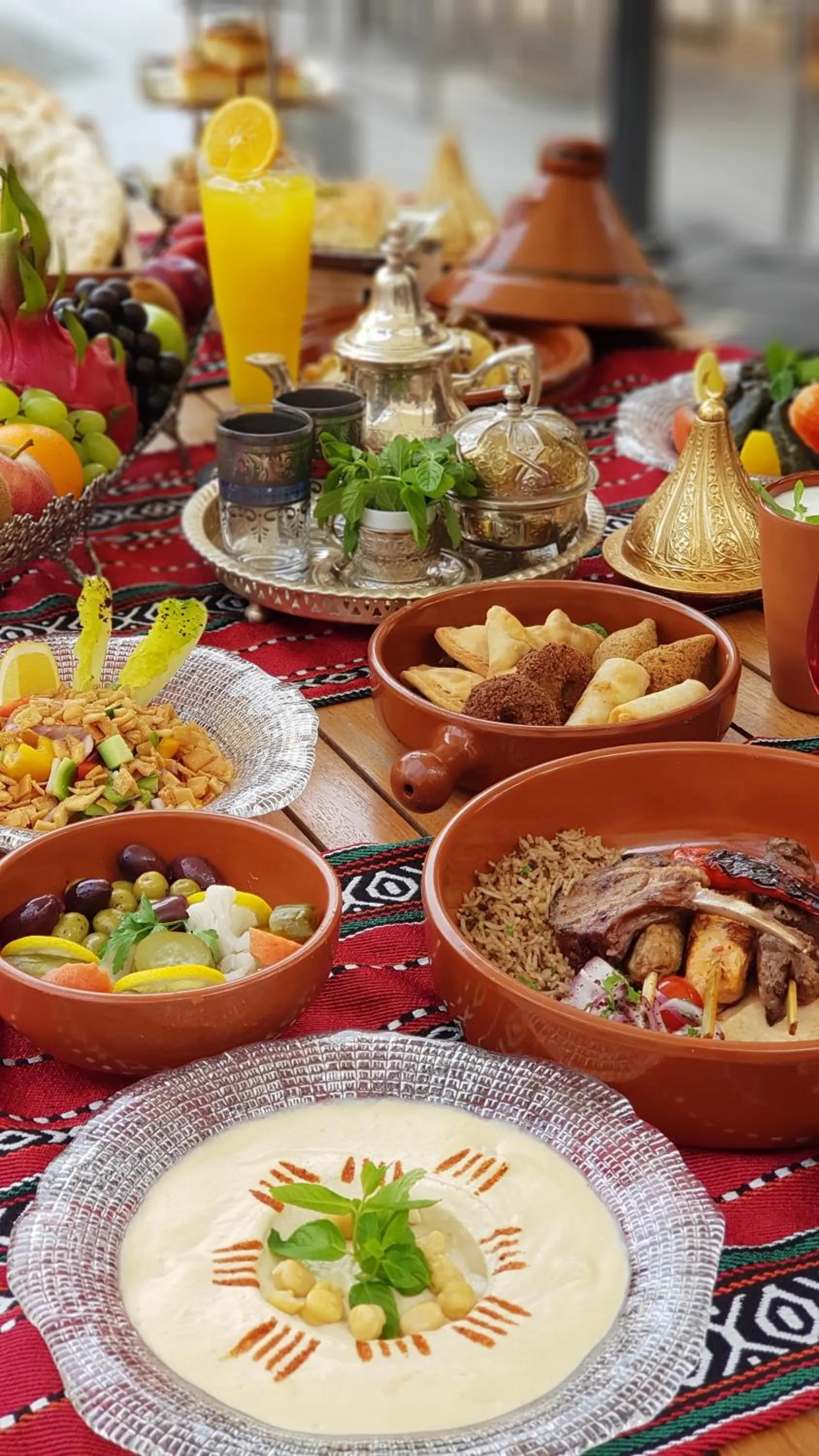 Food and drinks in Souq Al Wakra Hotel Qatar By Tivoli