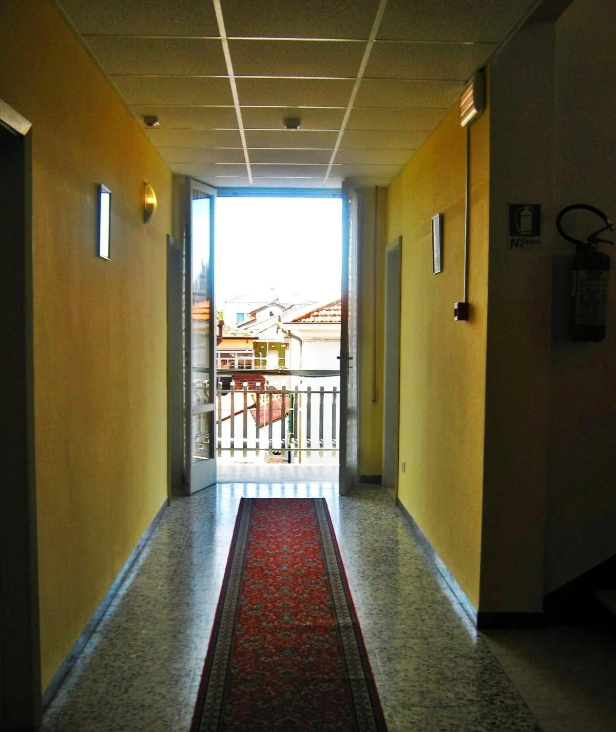 Balcony/Terrace in Hotel Carmen Viserba
