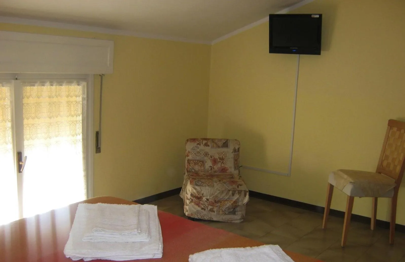 Bed in Hotel Carmen Viserba