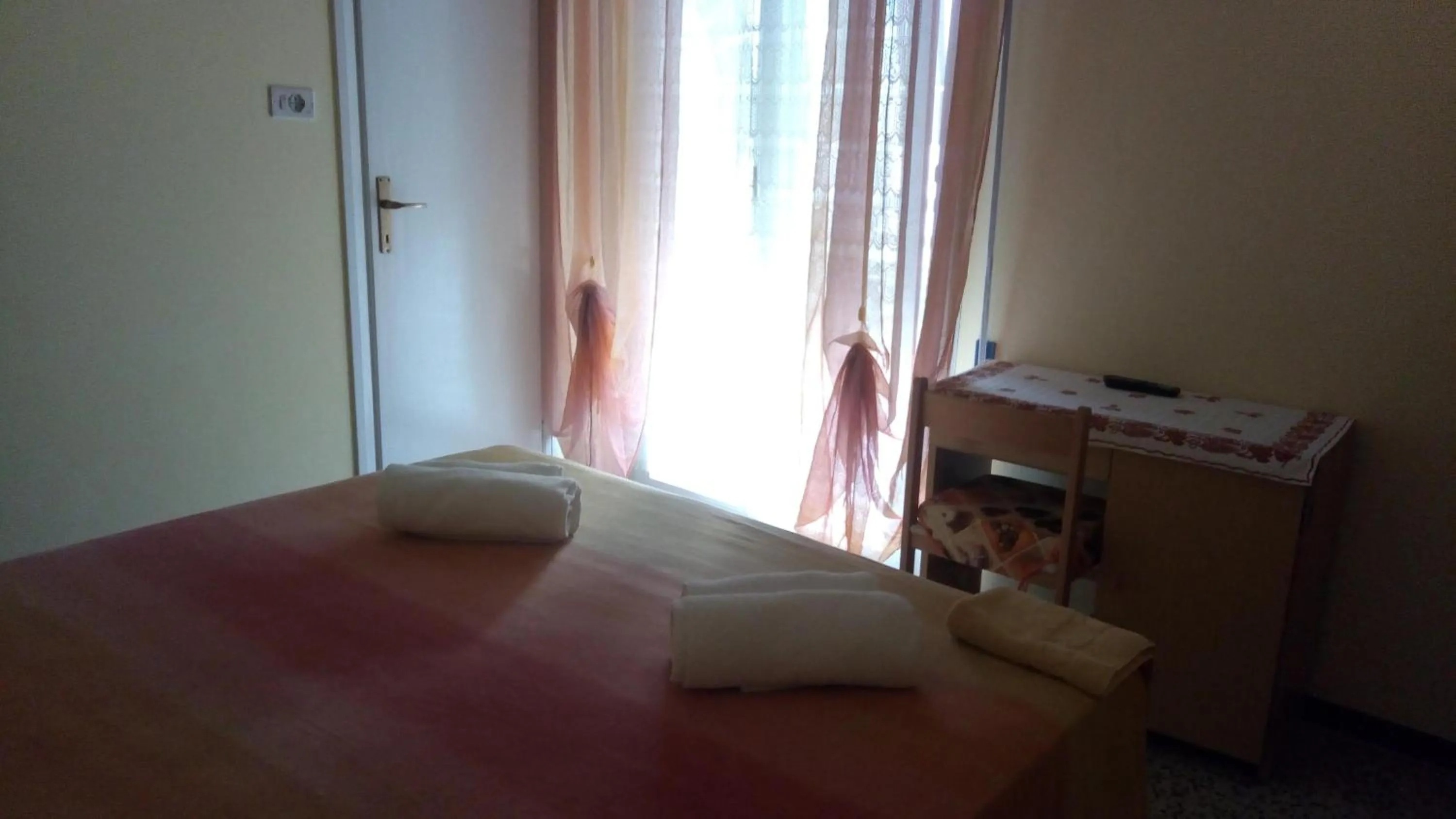 Bed in Hotel Carmen Viserba