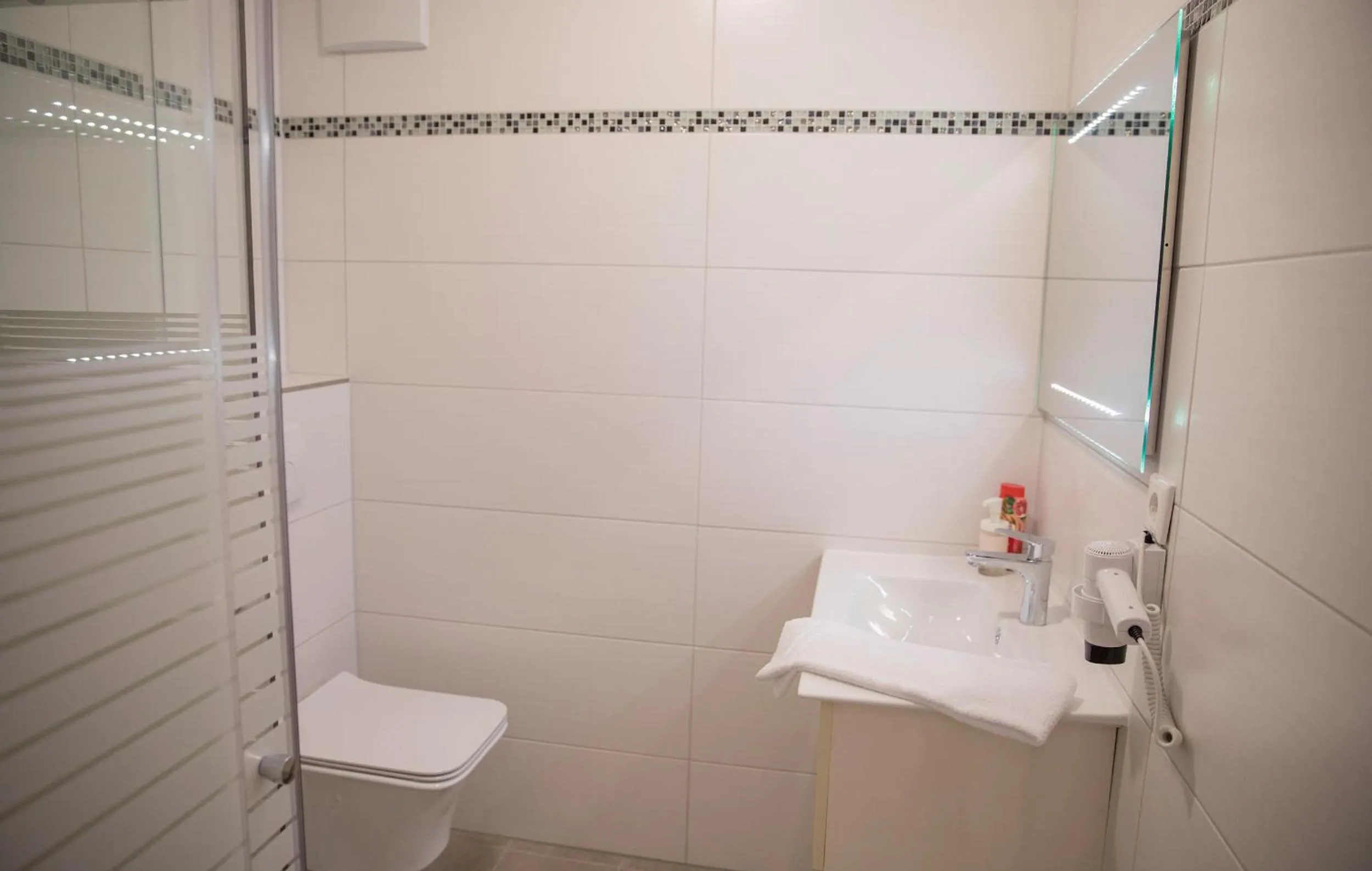 Toilet in Hotel Hausen Obertshausen Frankfurt