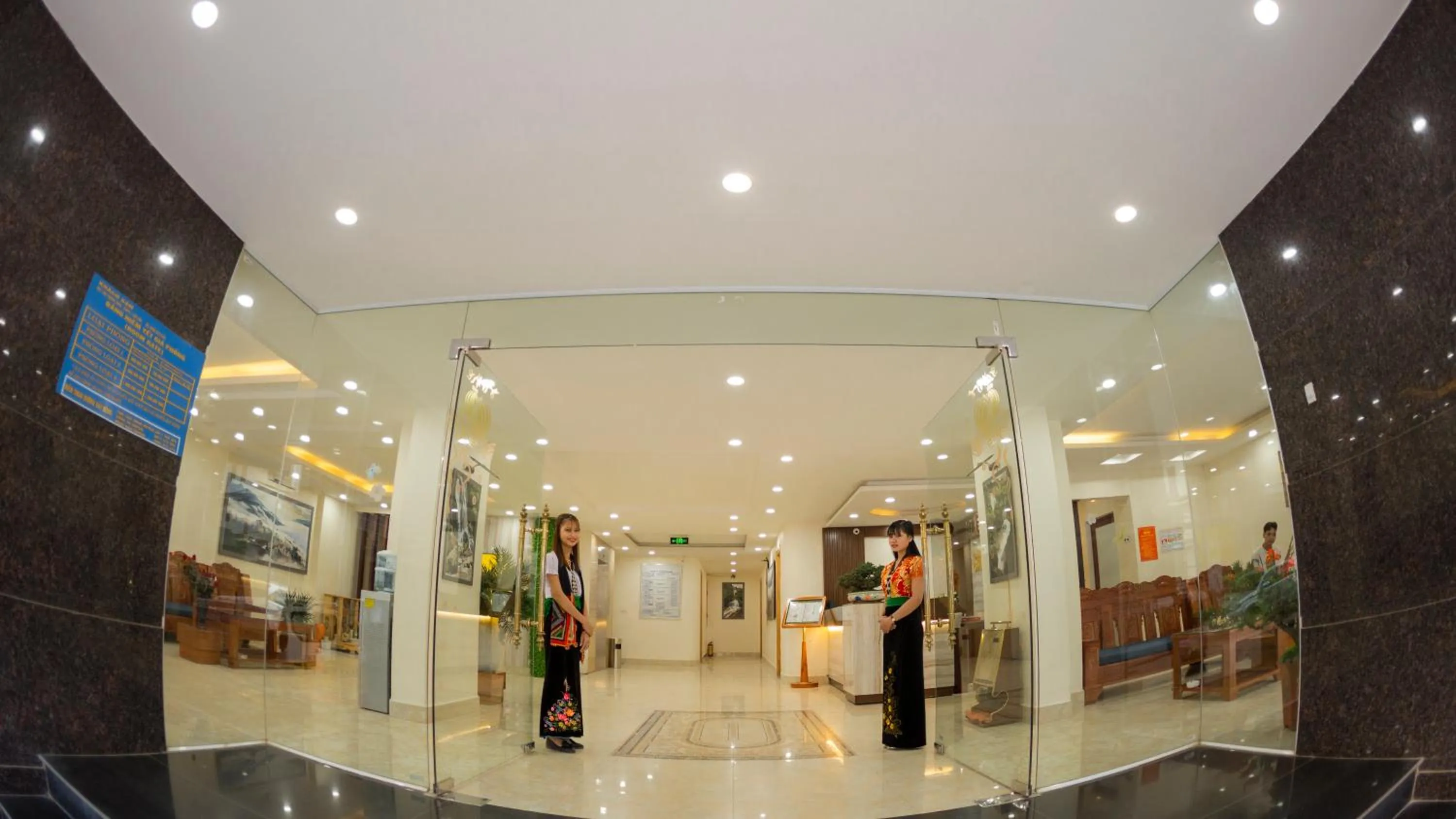 Lobby or reception in Sapa Land Hotel