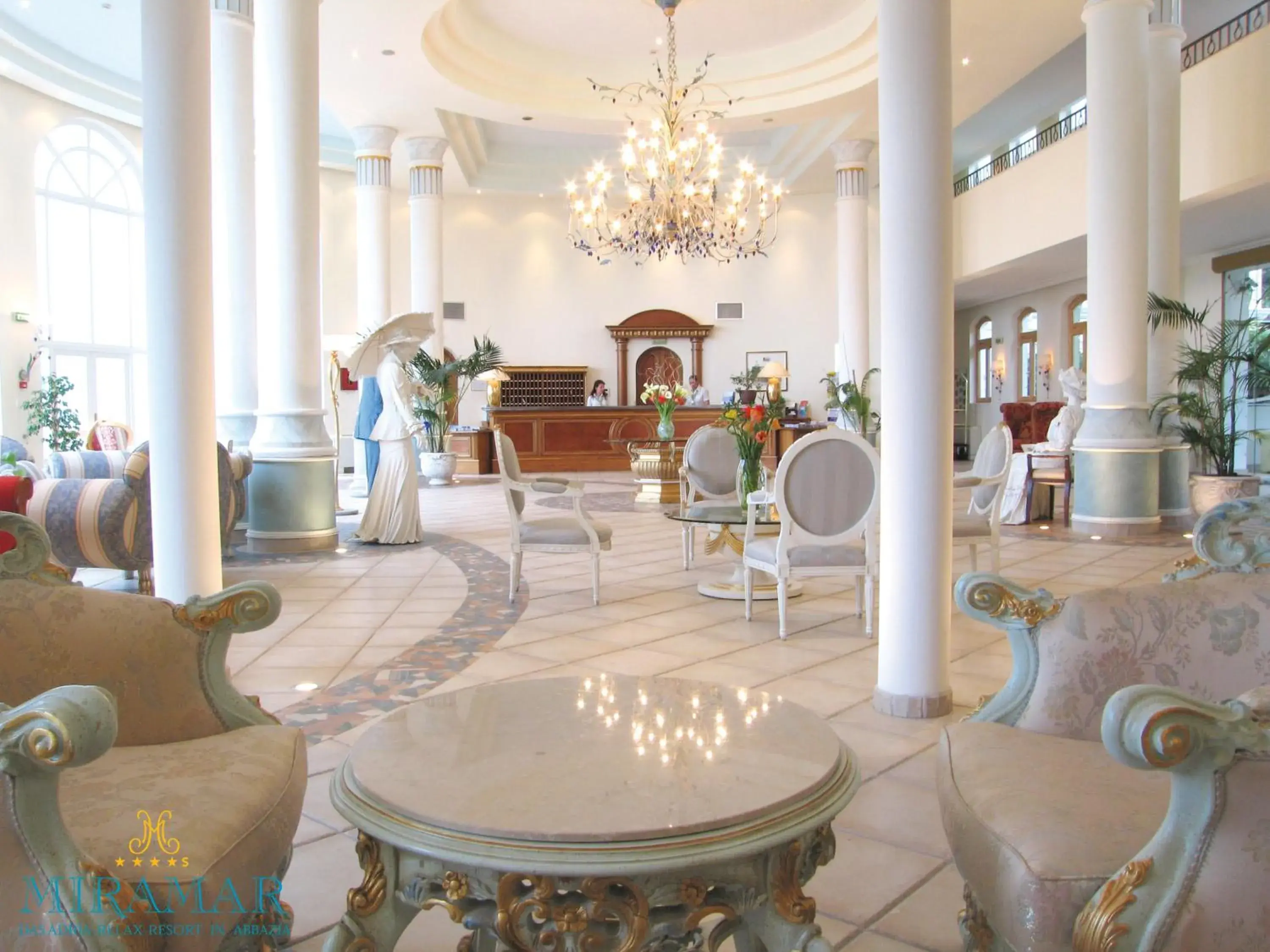 Lobby or reception in Hotel Miramar Lobby or reception in Hotel Miramar