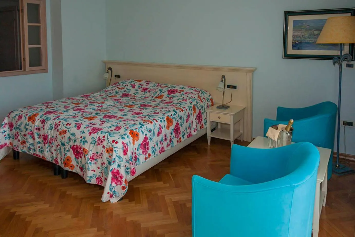 Bed in Hotel Miramar