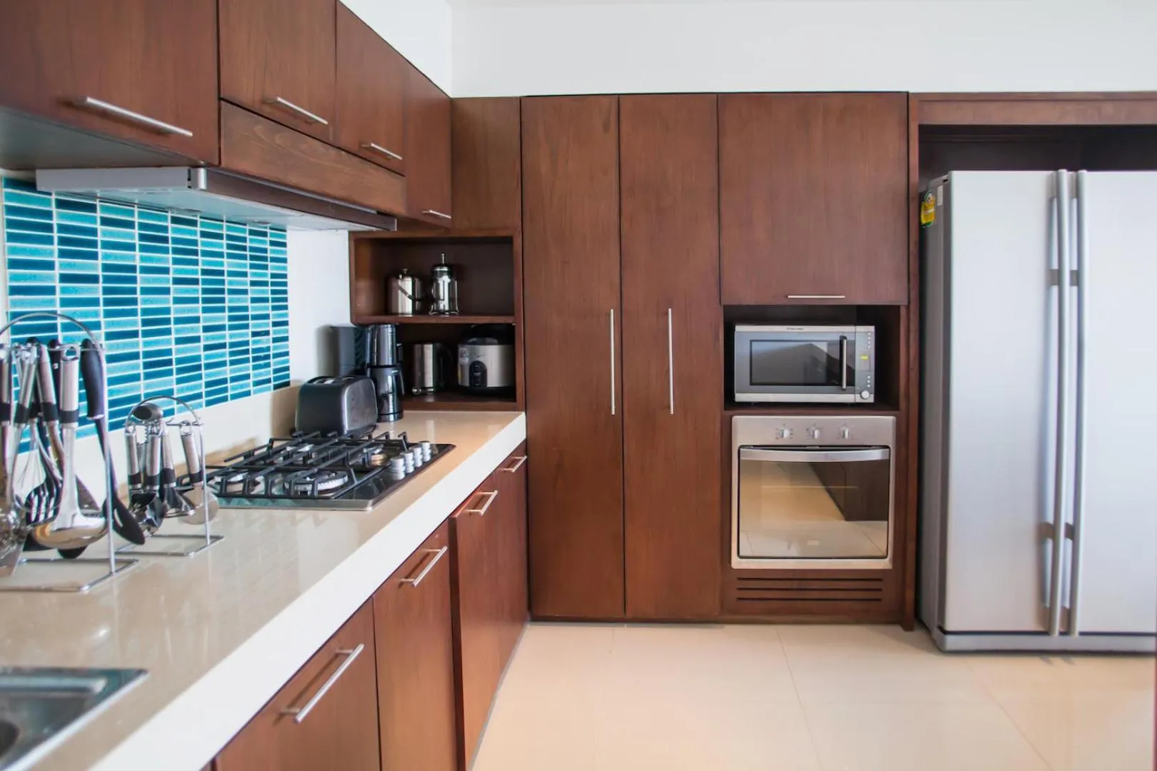 Kitchen or kitchenette in Amatapura Villa 26