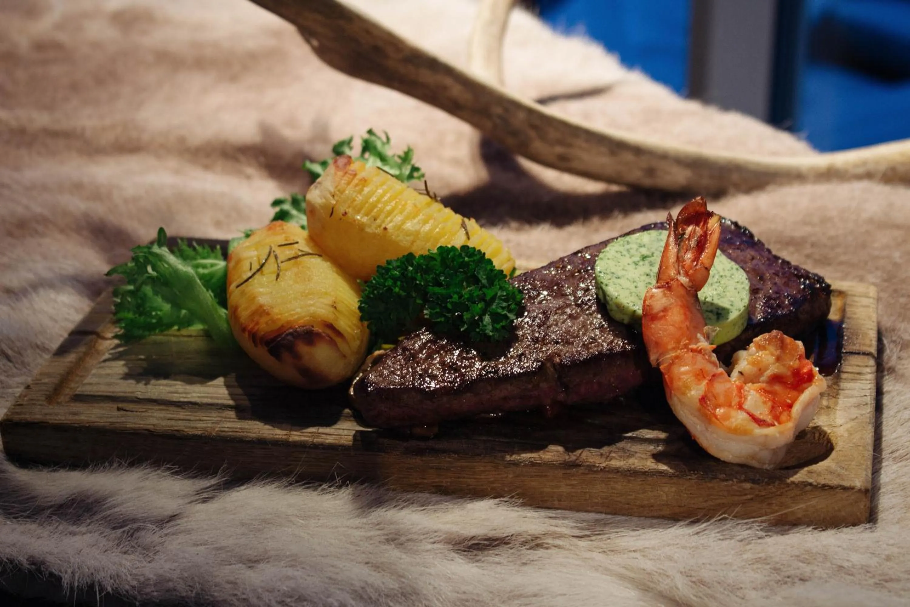 Dinner in Mary-Ann's Polarrigg