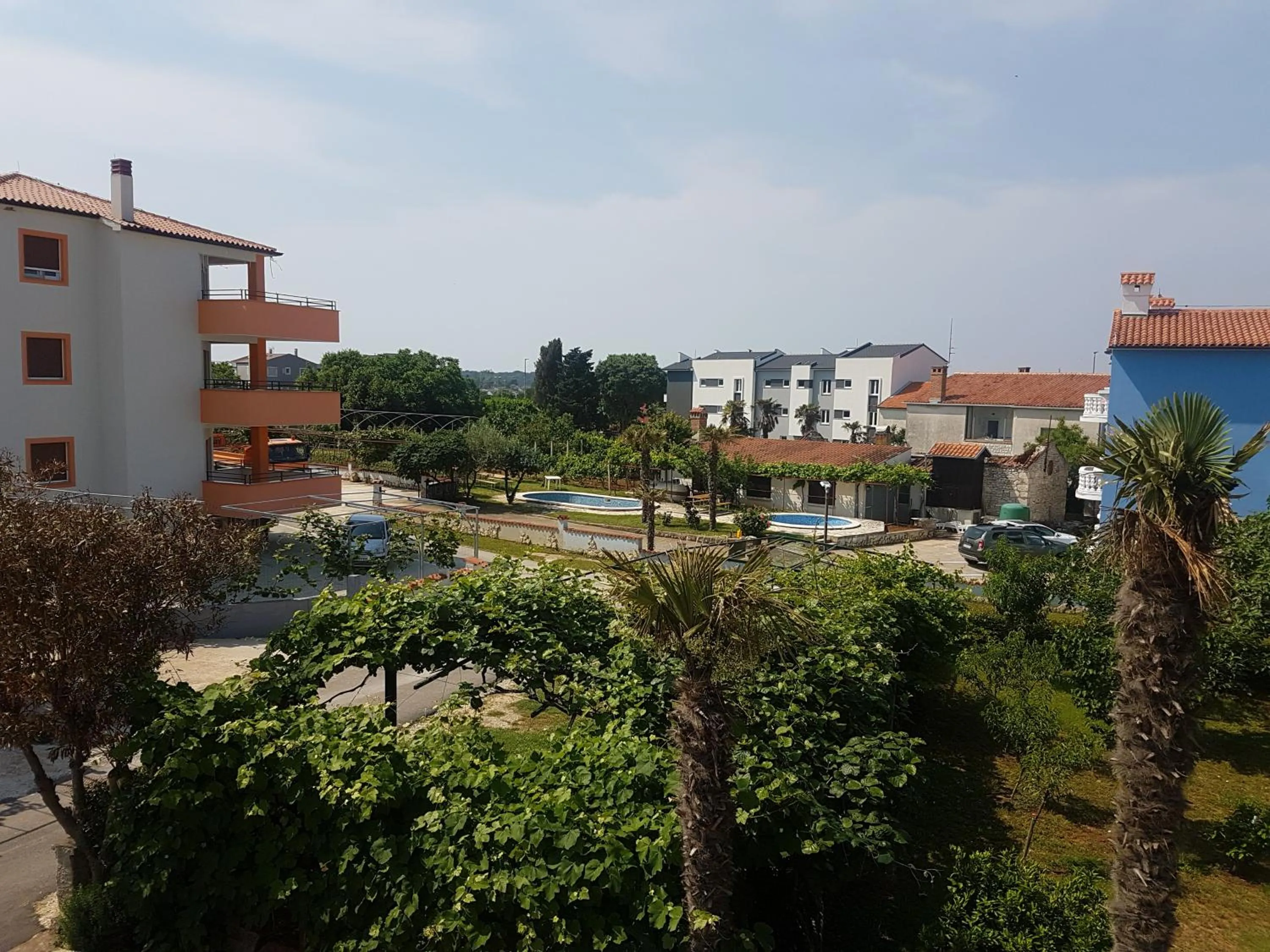 City view in Apartments Zova