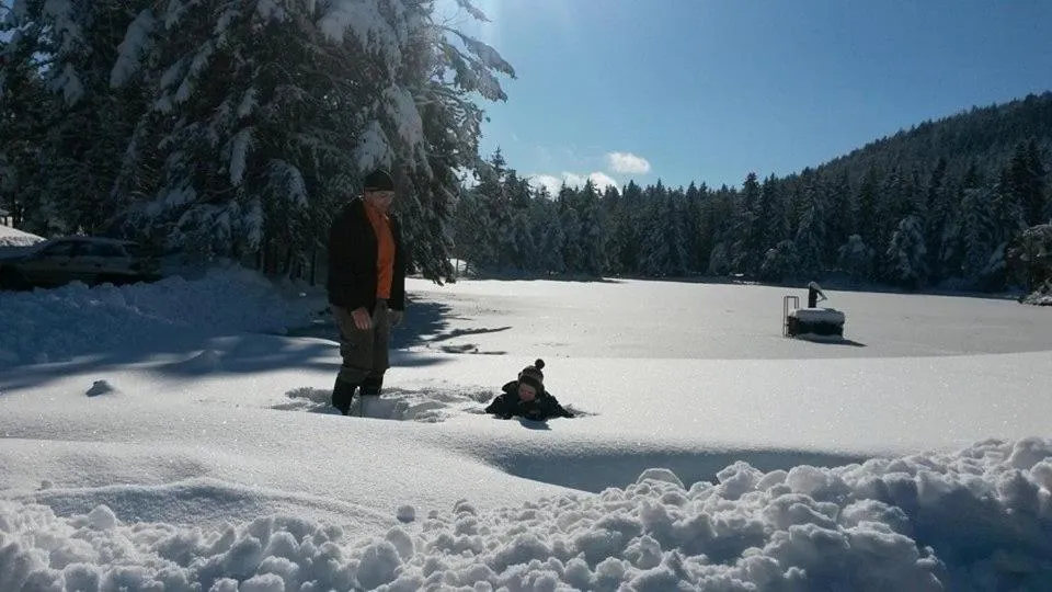 Winter in Hotel Rakitna