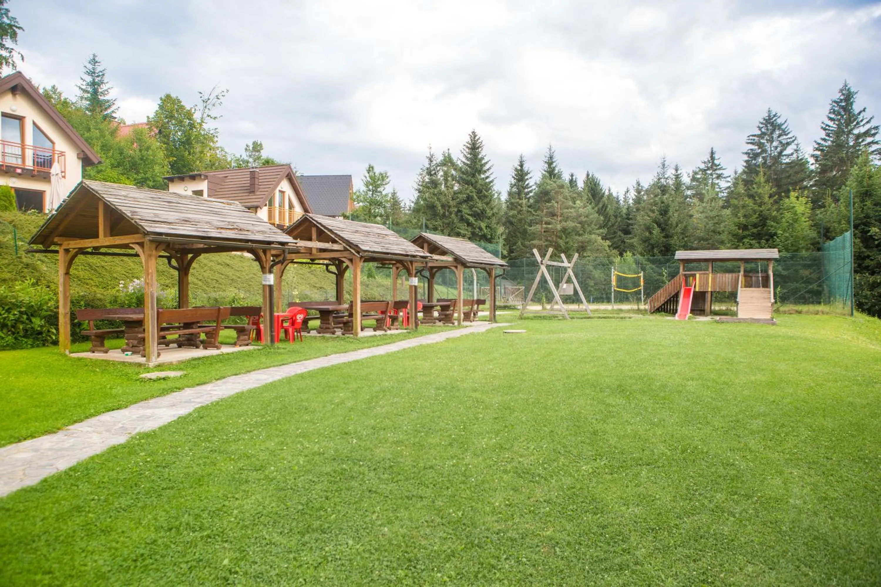 Garden in Hotel Rakitna