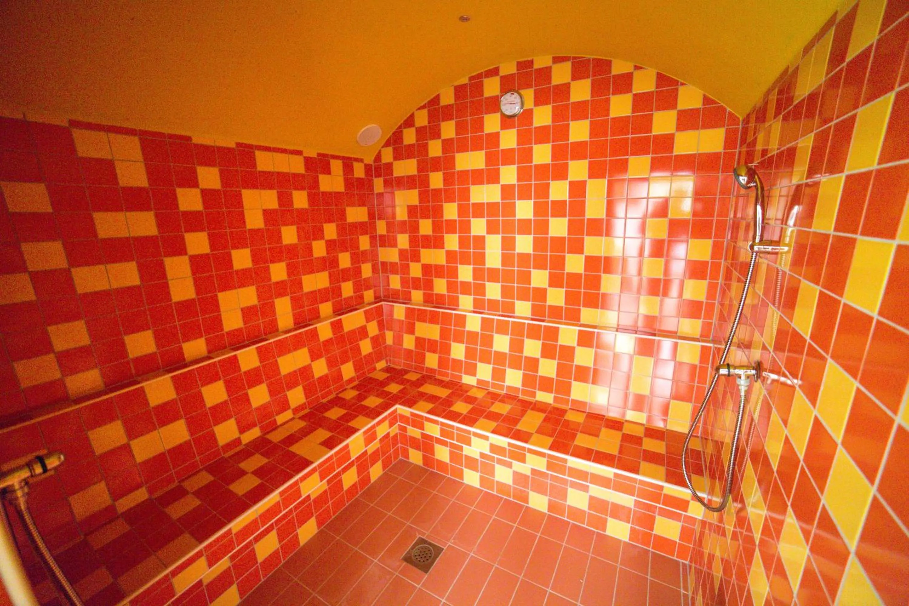 Steam room in Hotel Rakitna